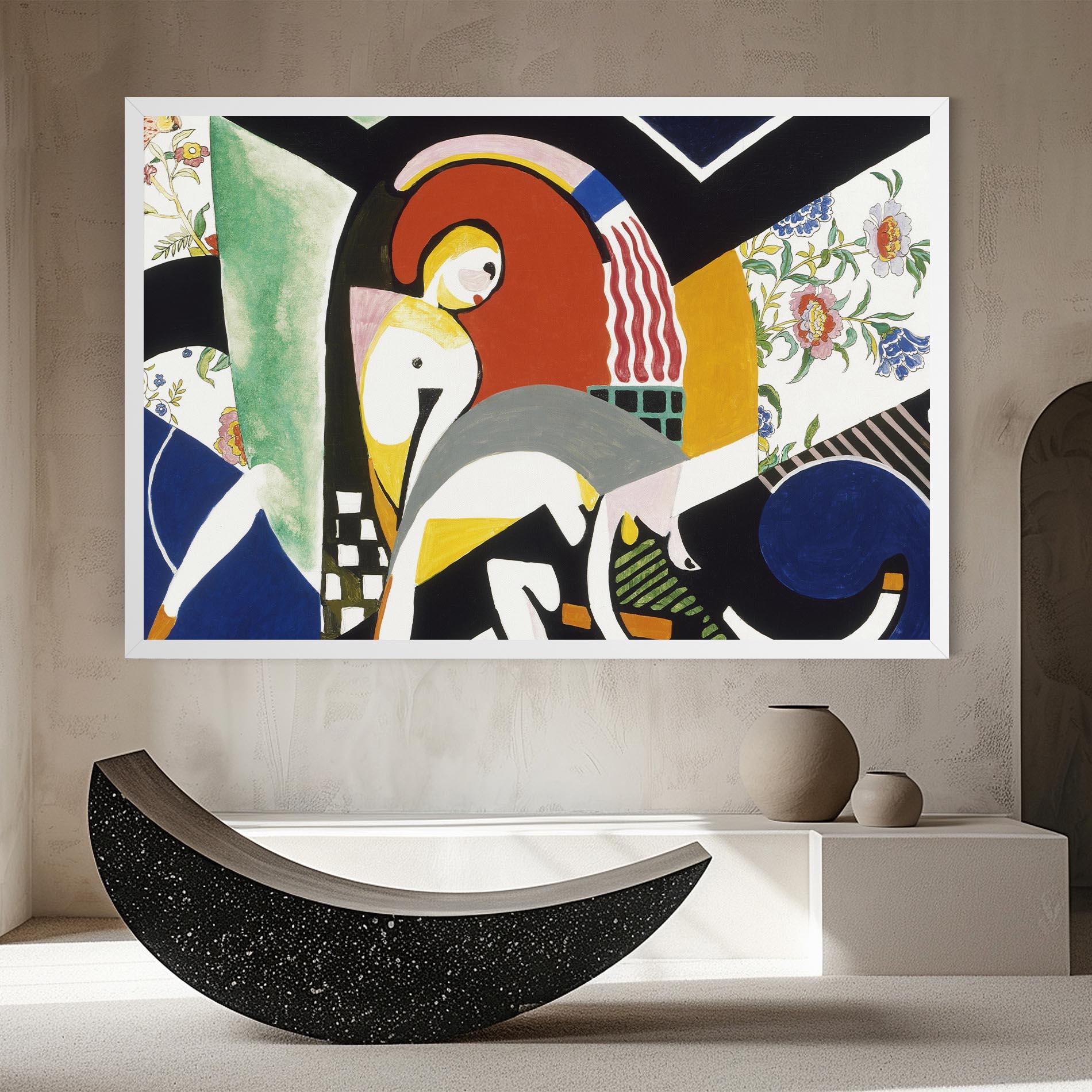 Tablou Canvas Woman Shape Mix mockup 8