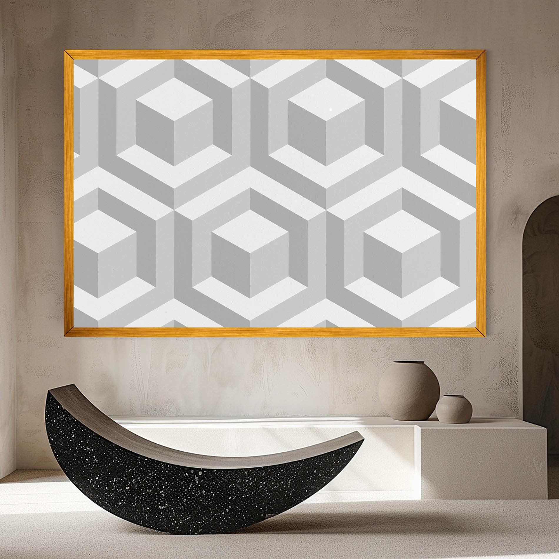 Tablou Canvas 3d Square mockup 8