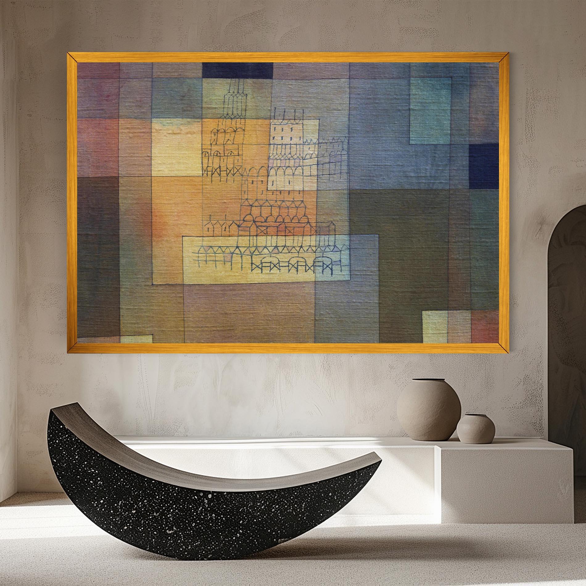 Tablou Canvas Water Color Square mockup 8