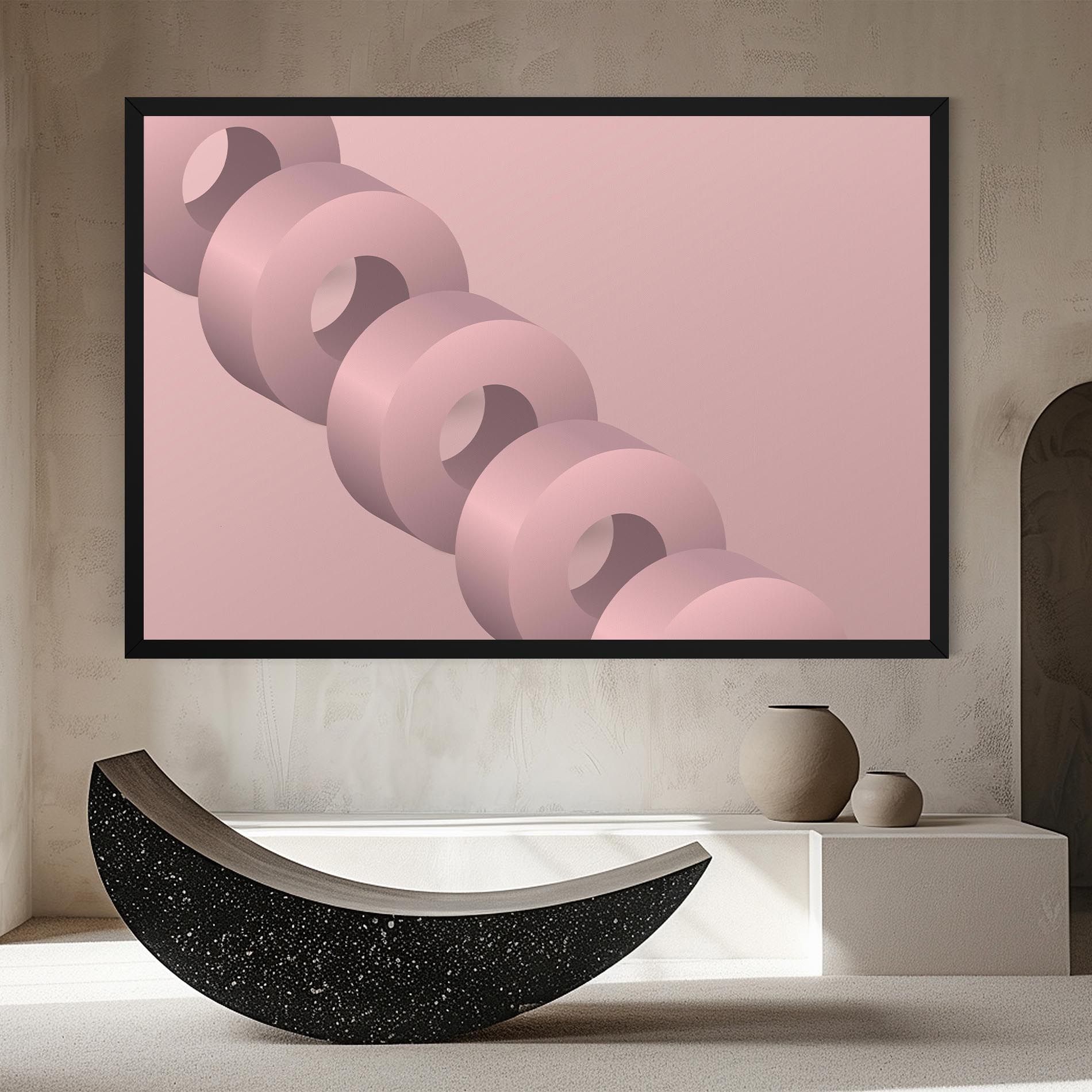 Pink Circle mockup 8
