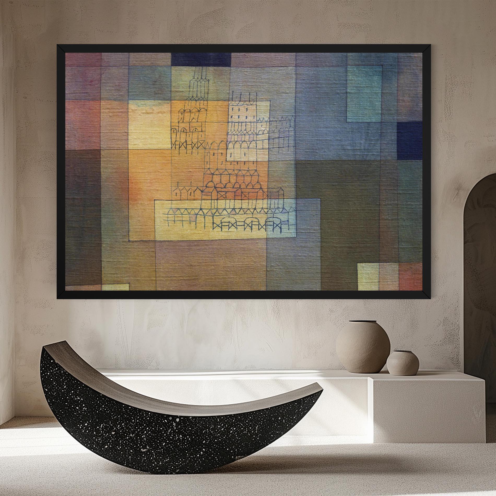 Tablou Canvas Water Color Square mockup 8