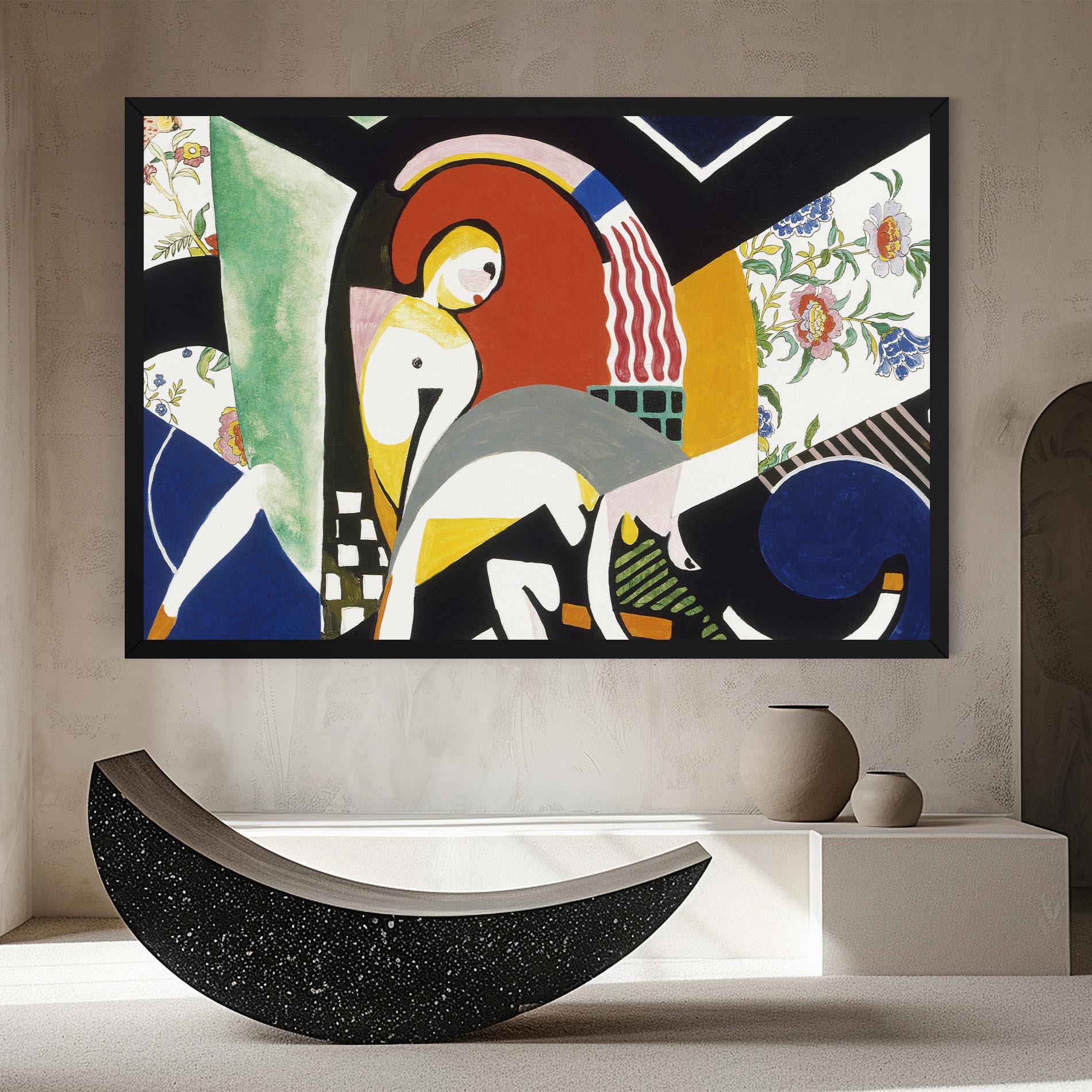 Tablou Canvas Woman Shape Mix mockup 8