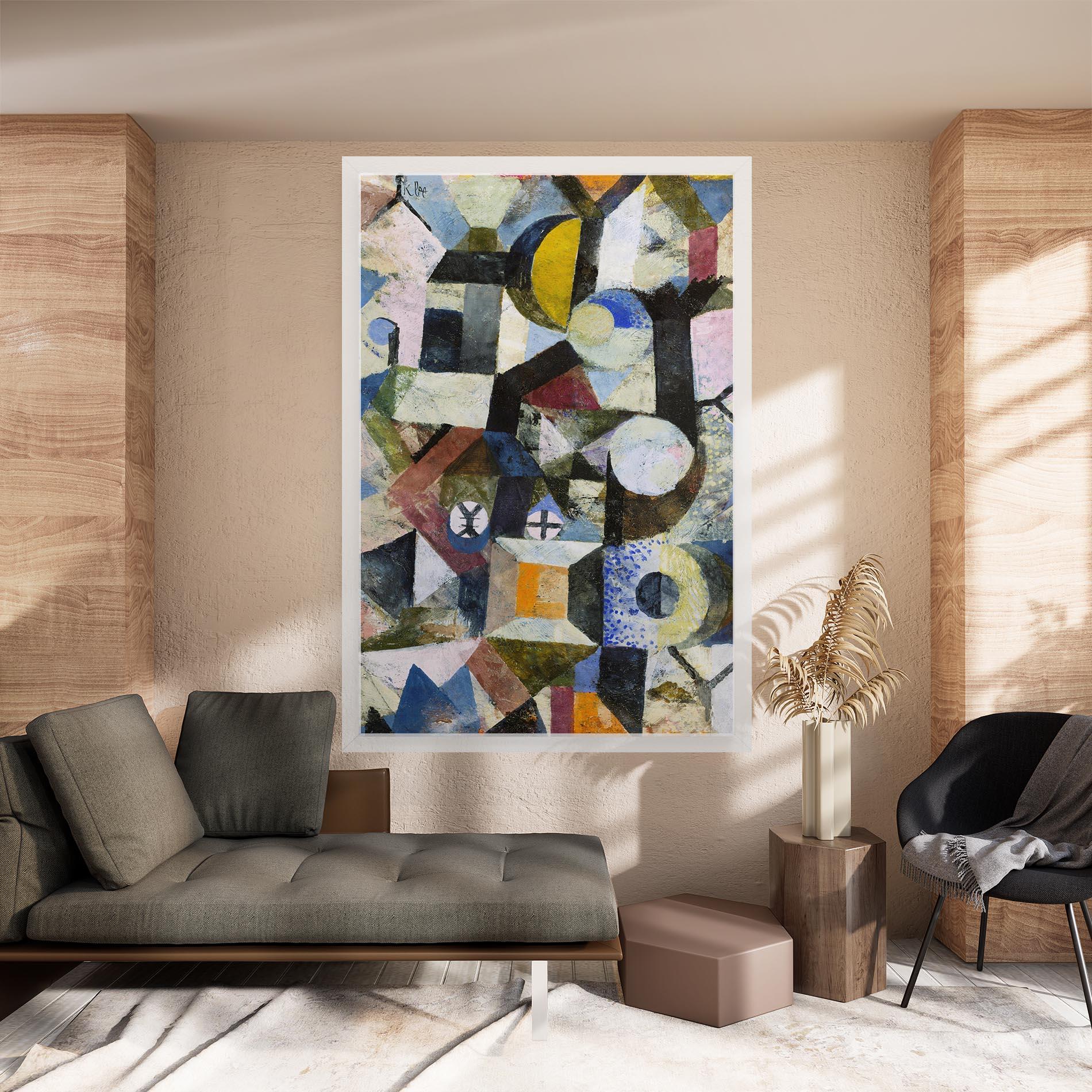 Tablou Canvas Abstract Geometric mockup 8