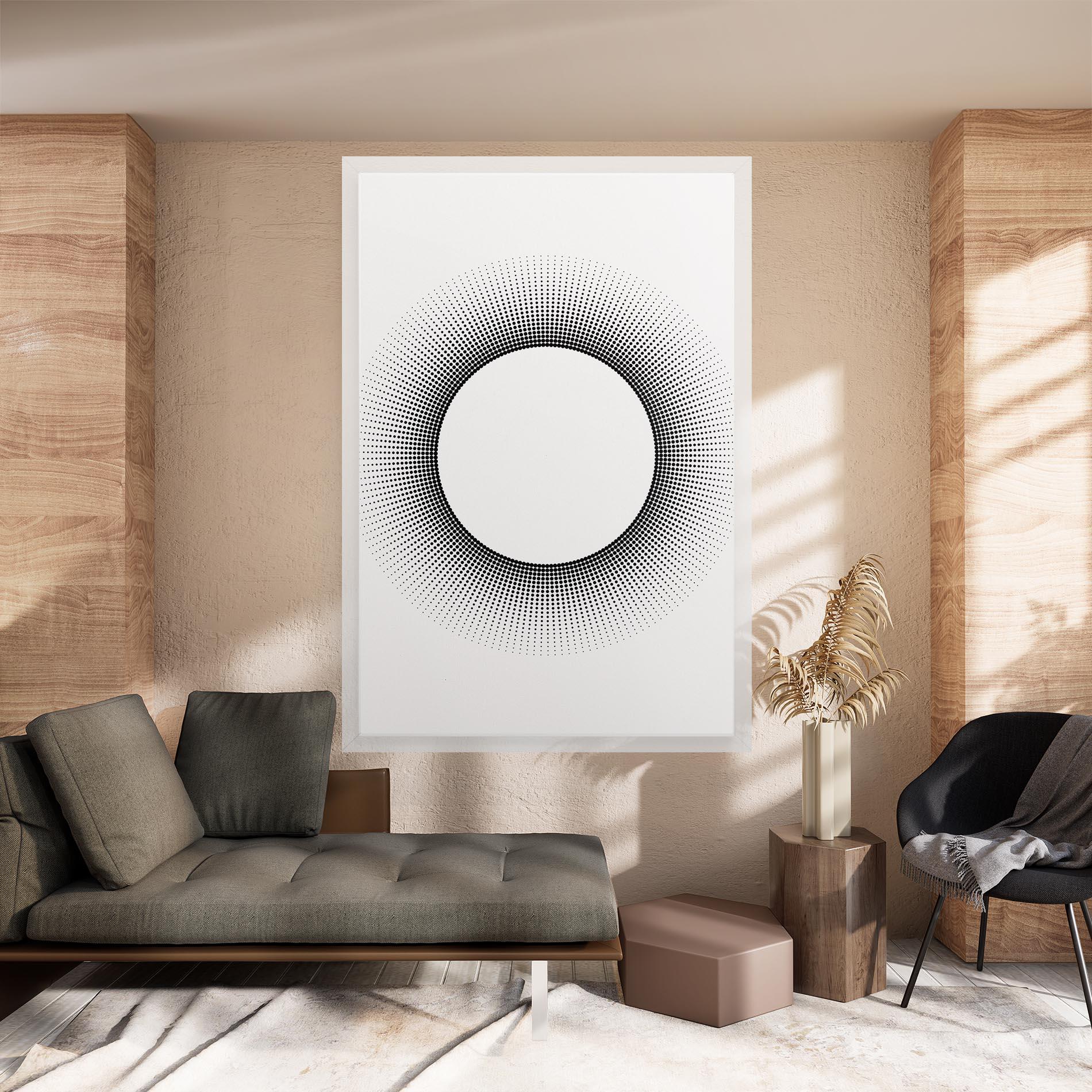 Tablou Canvas White Center mockup 8