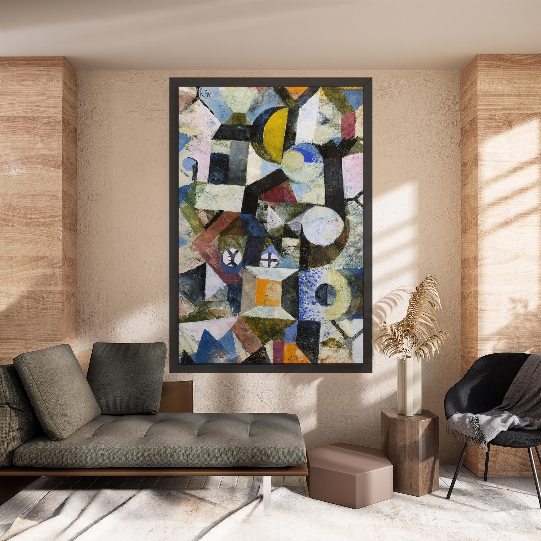 Tablou Canvas Abstract Geometric mockup 8