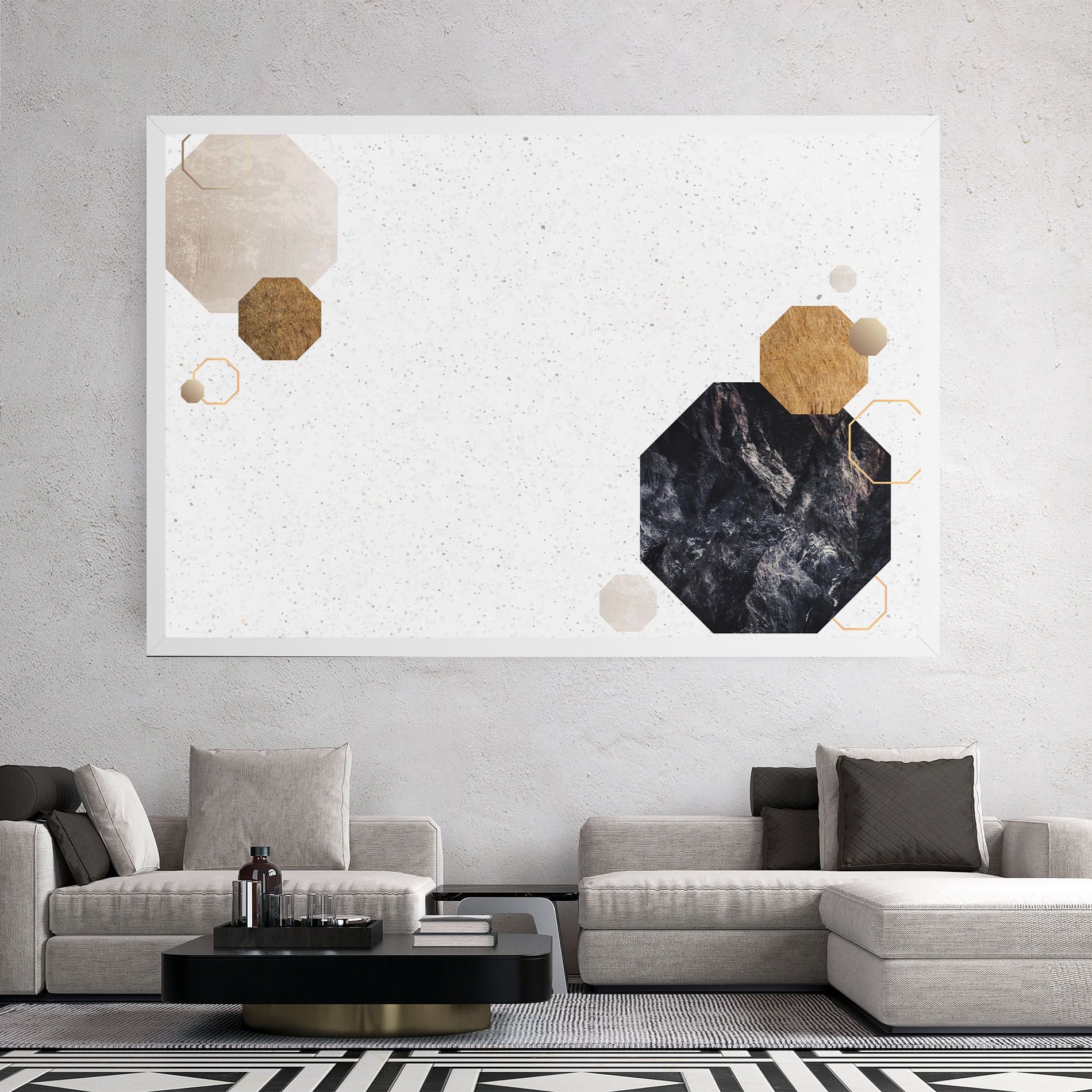 Big Hexagon mockup 2