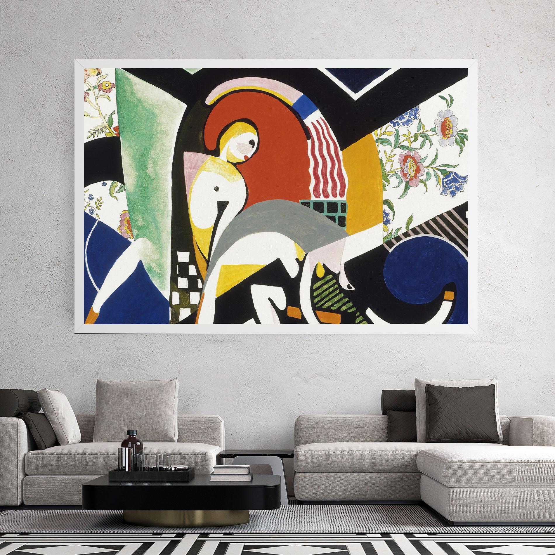 Tablou Canvas Woman Shape Mix mockup 2