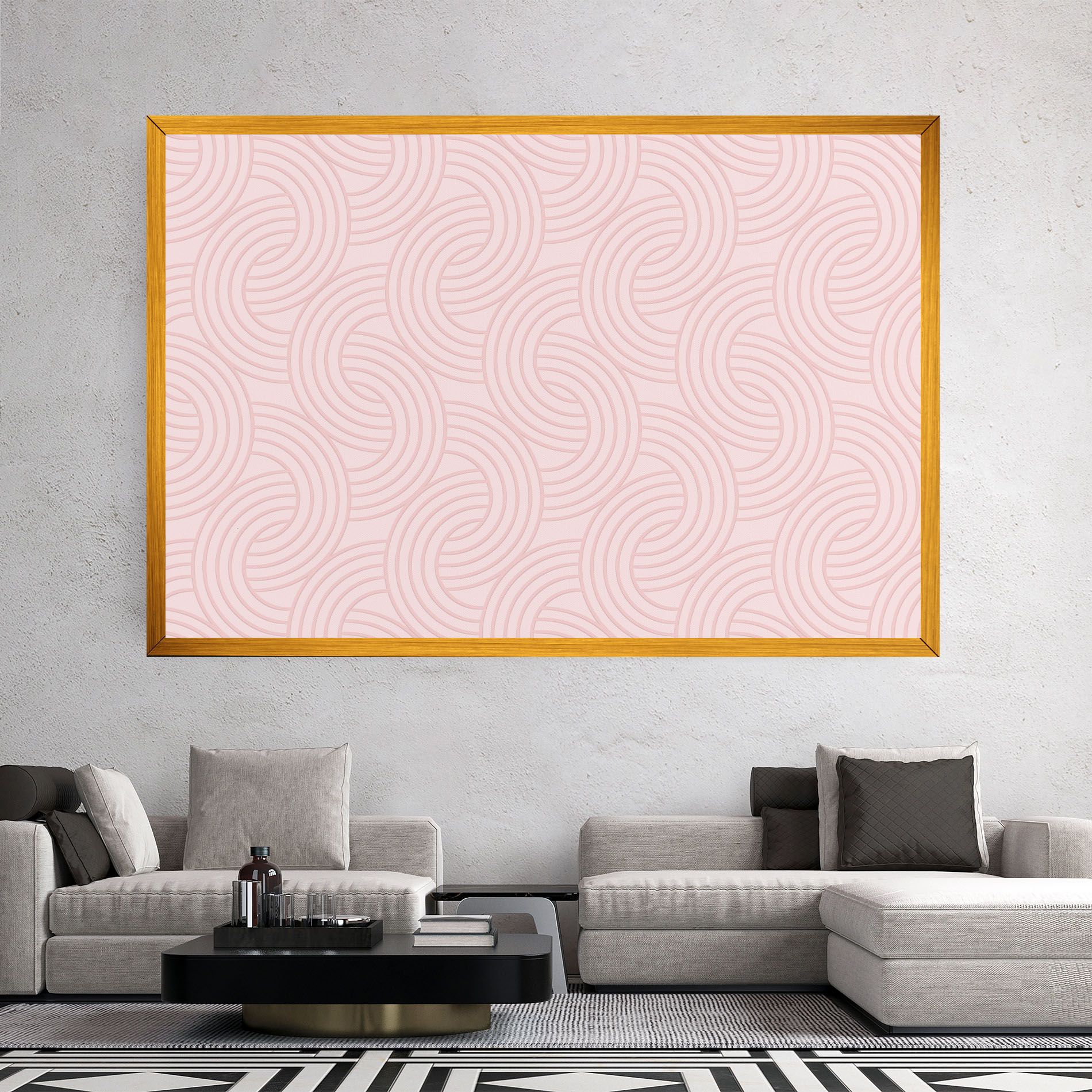 Pink Lines mockup 2