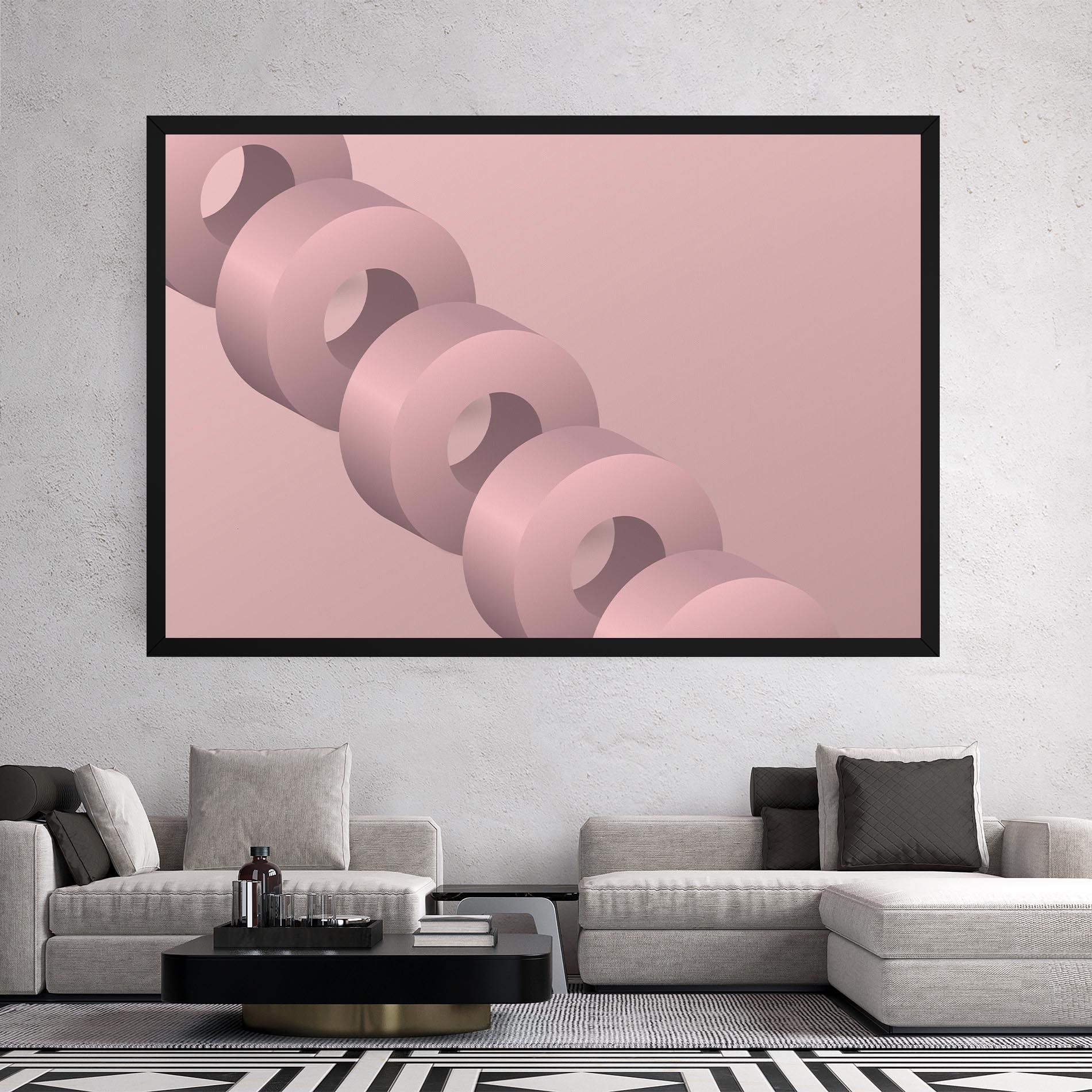 Pink Circle mockup 2