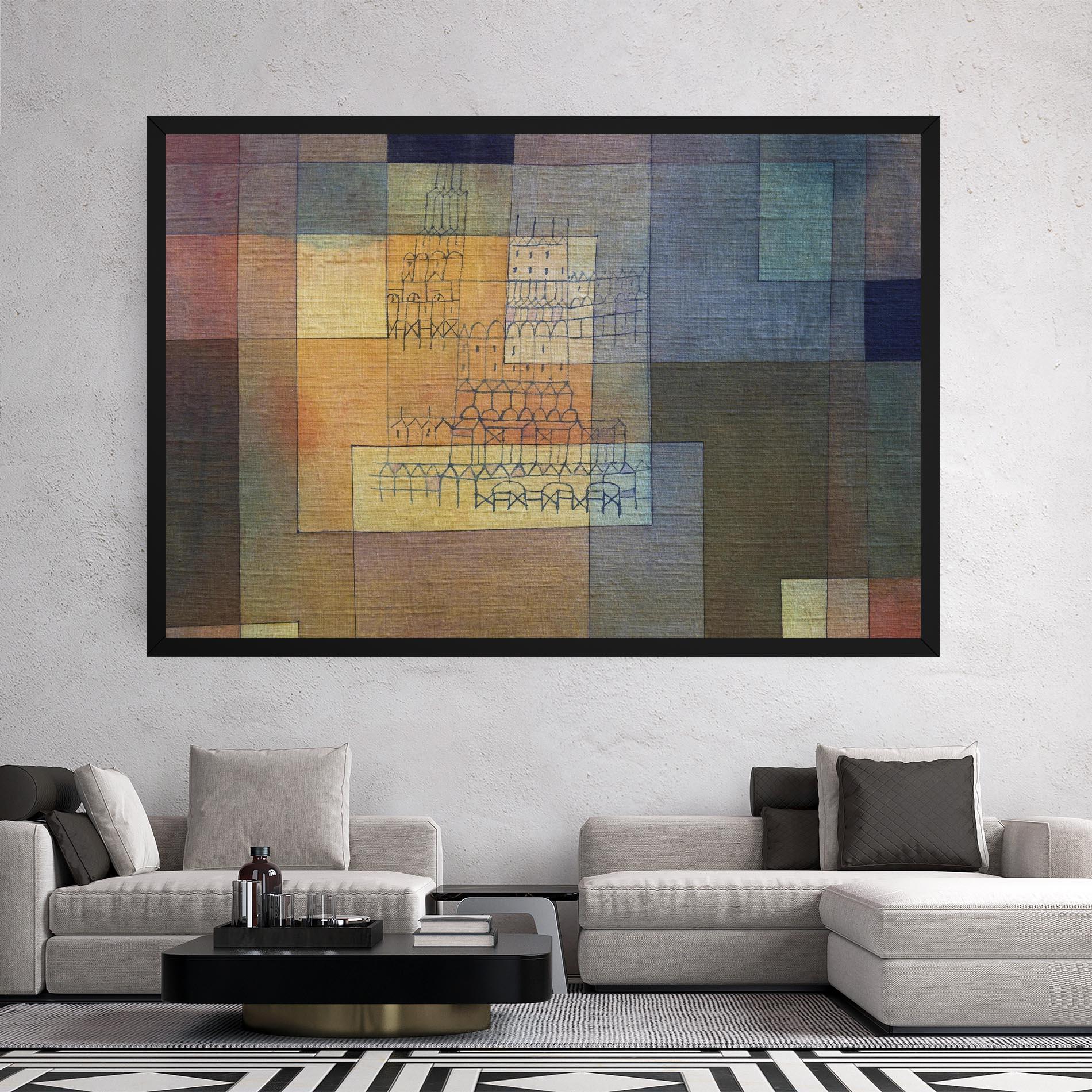 Tablou Canvas Water Color Square mockup 2