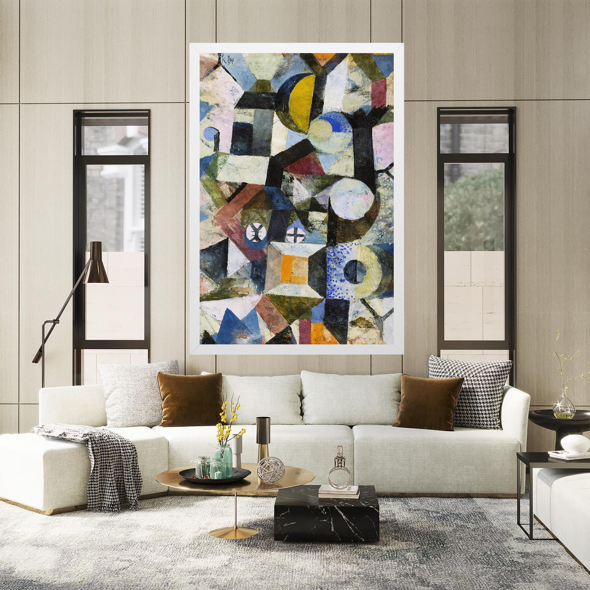 Tablou Canvas Abstract Geometric mockup 2