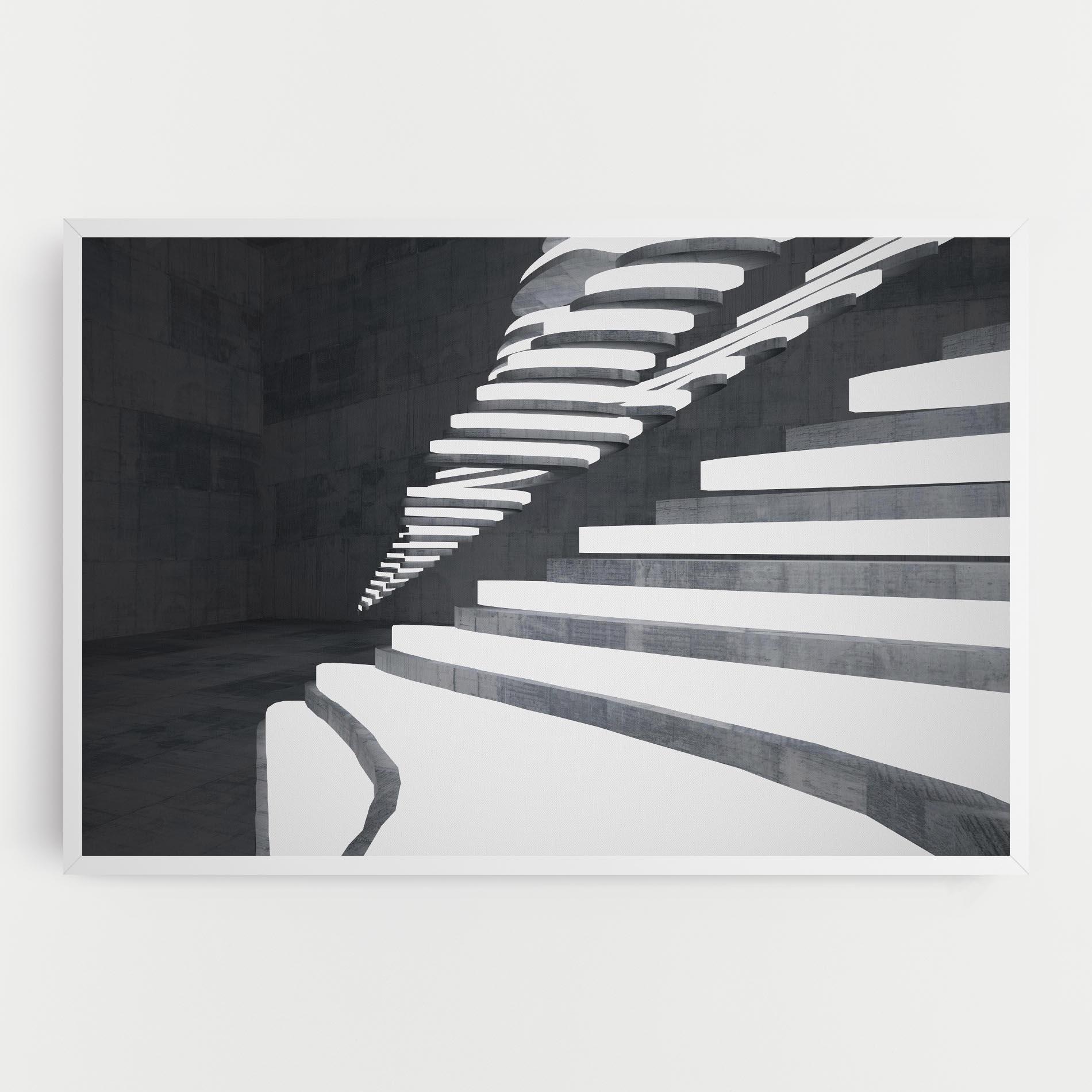 Tablou Canvas Concrete Architecture mockup 0