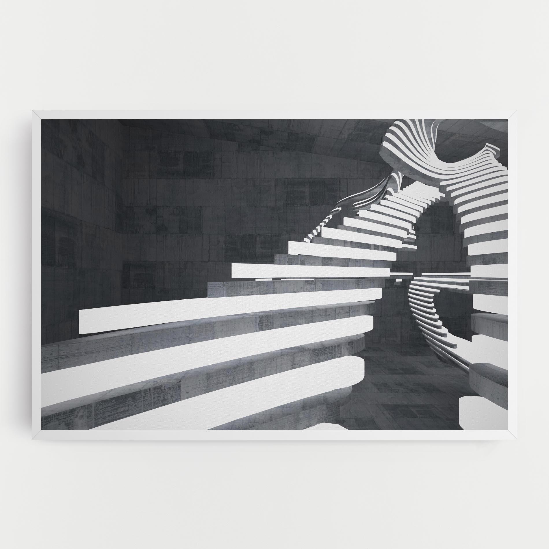 Tablou Canvas Concrete Room mockup 0