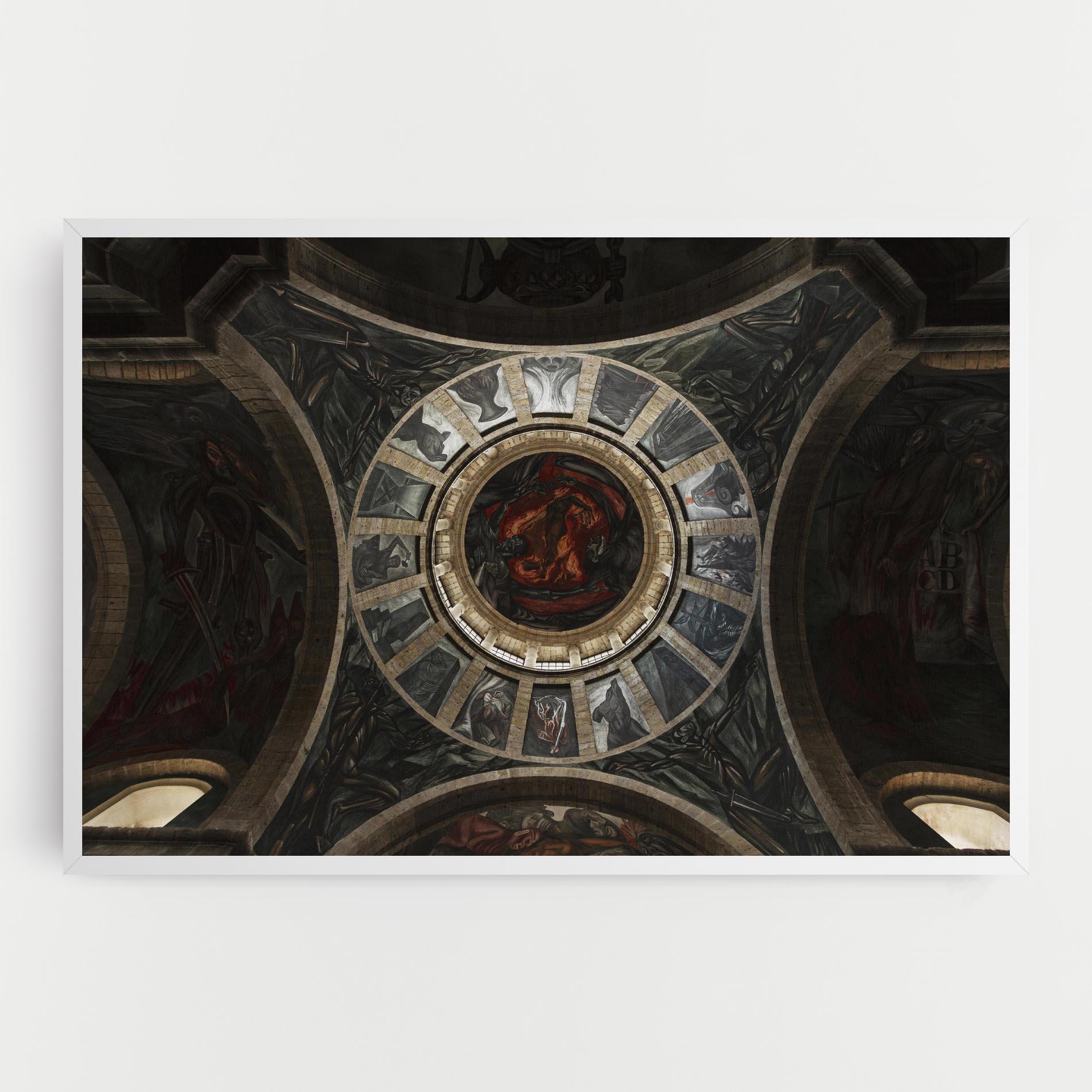 Tablou Canvas Mexico Architecture mockup 0