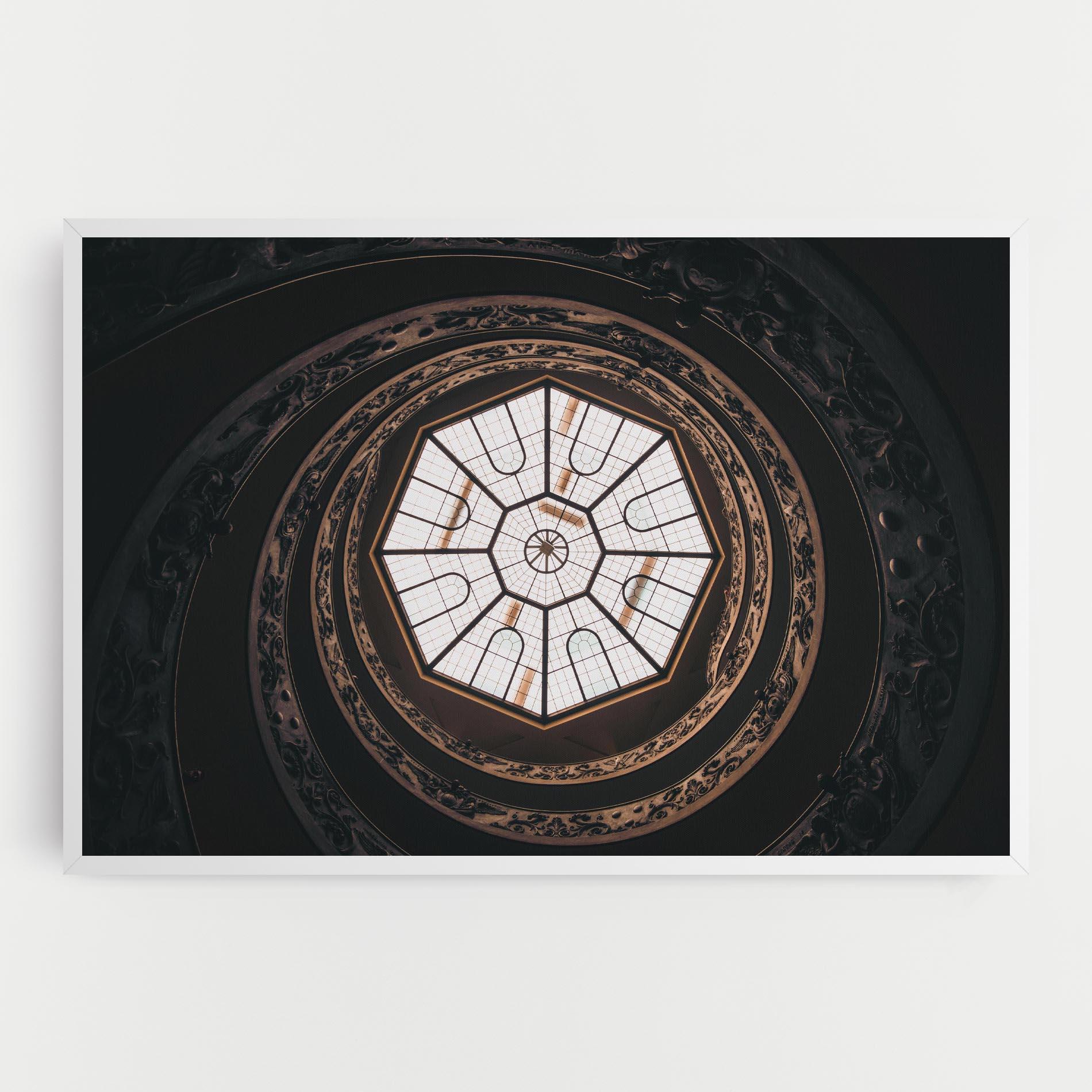 Tablou Canvas Museum Ceiling Daytime mockup 0