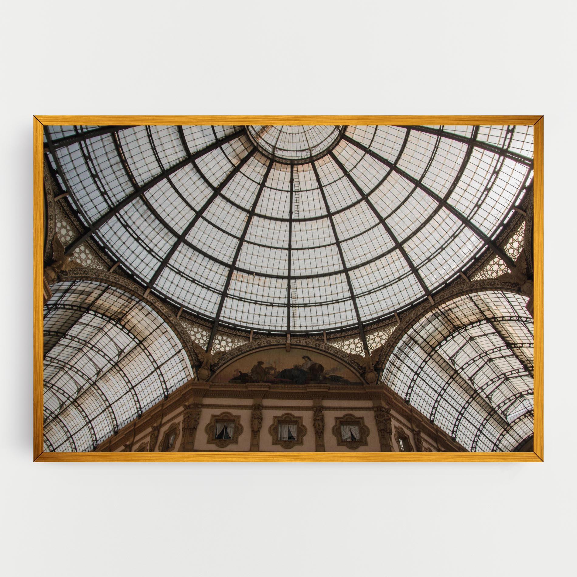 Tablou Canvas Galleria Ceiling mockup 0