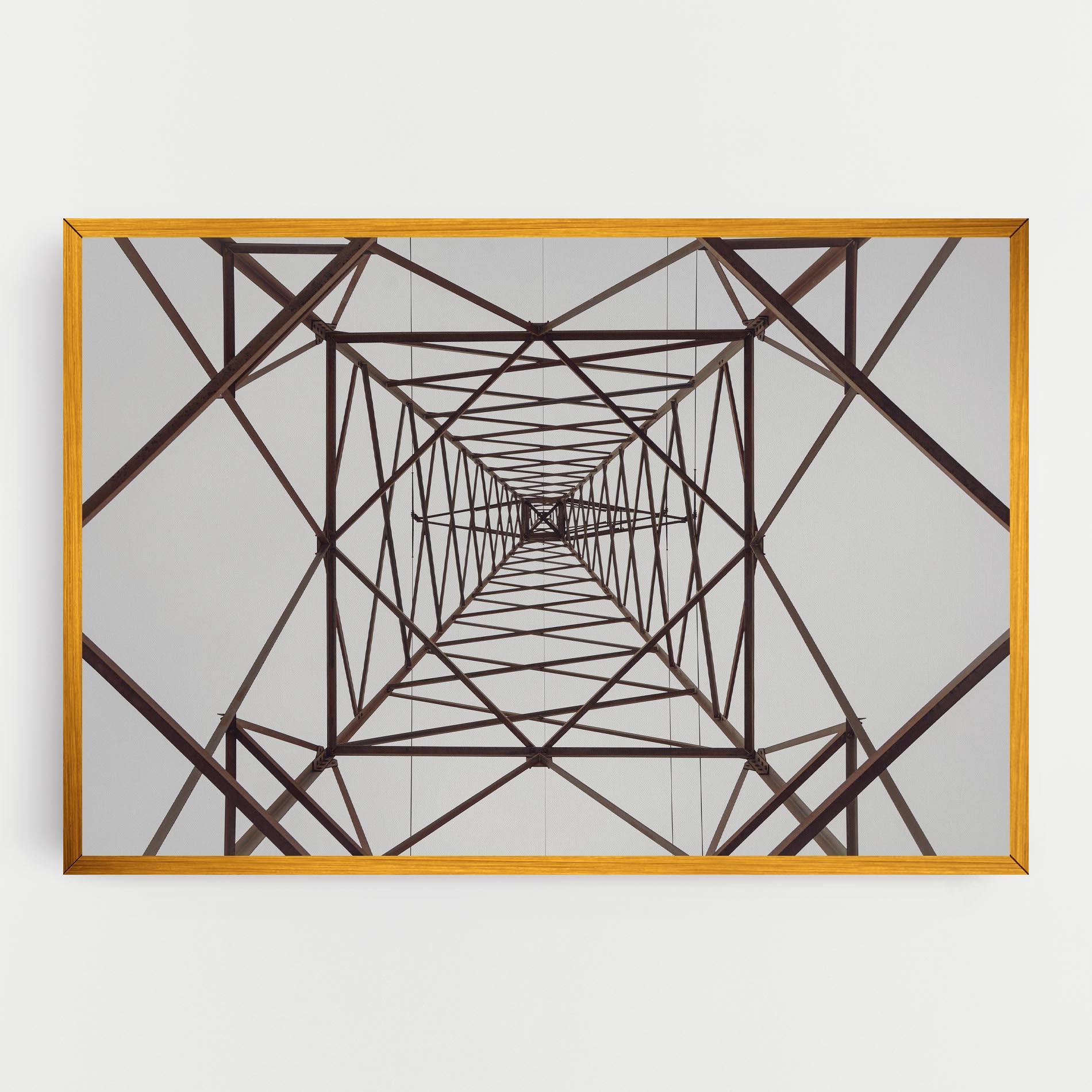 Tablou Canvas Geometric Pillar mockup 0