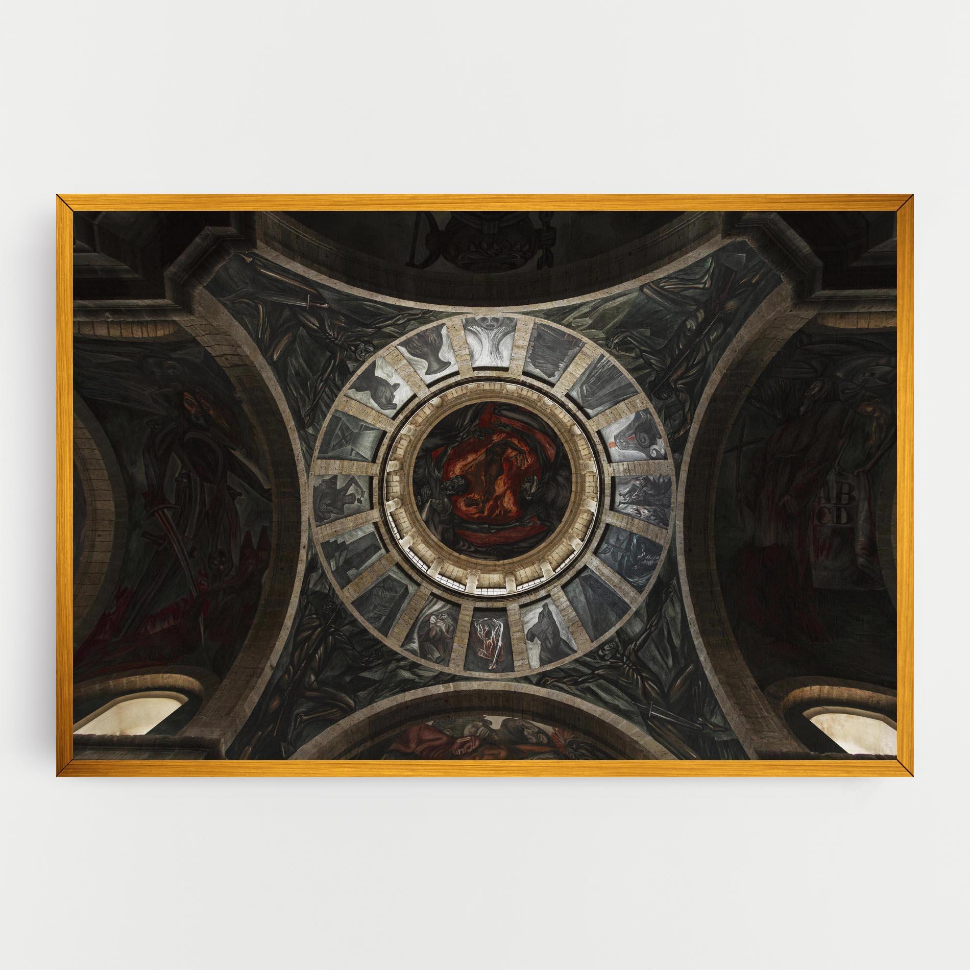 Tablou Canvas Mexico Architecture mockup 0