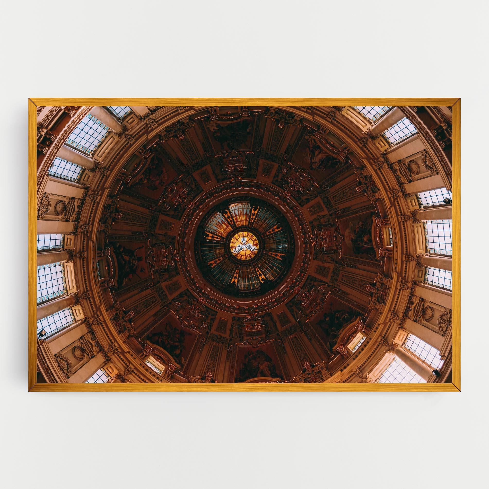 Tablou Canvas Painted Ceiling mockup 0