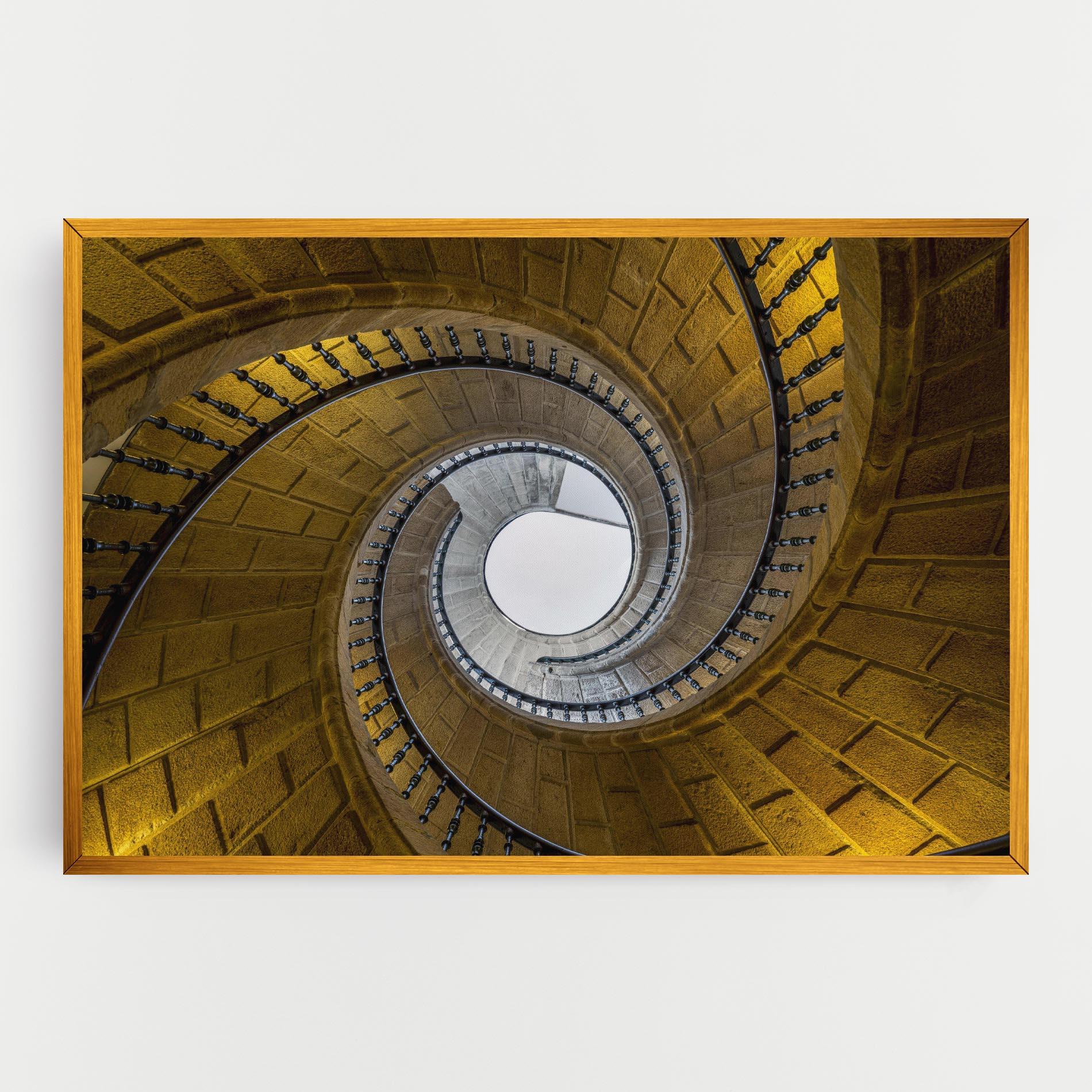 Tablou Canvas Triple Staircase mockup 0