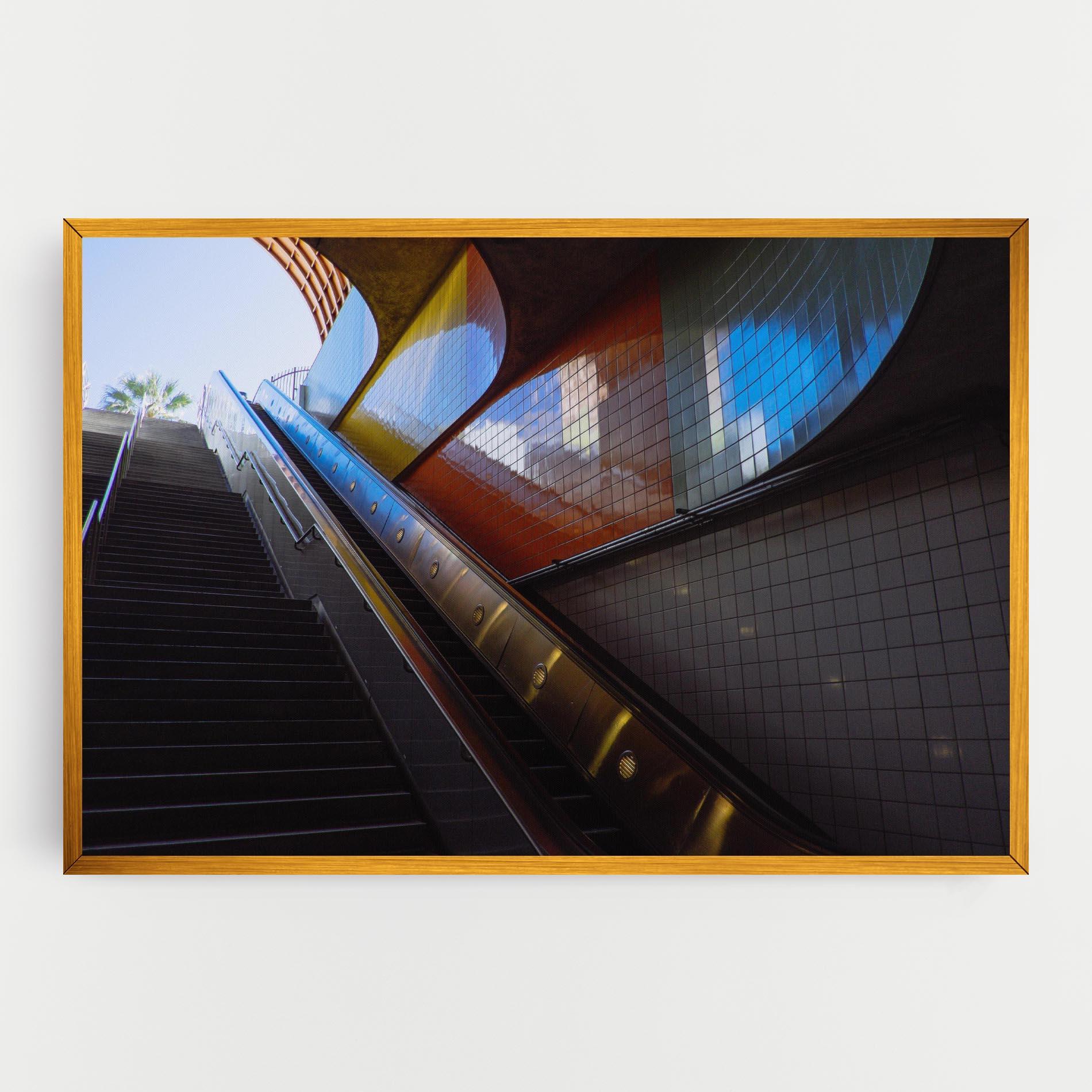 Tablou Canvas Up Stairs mockup 0