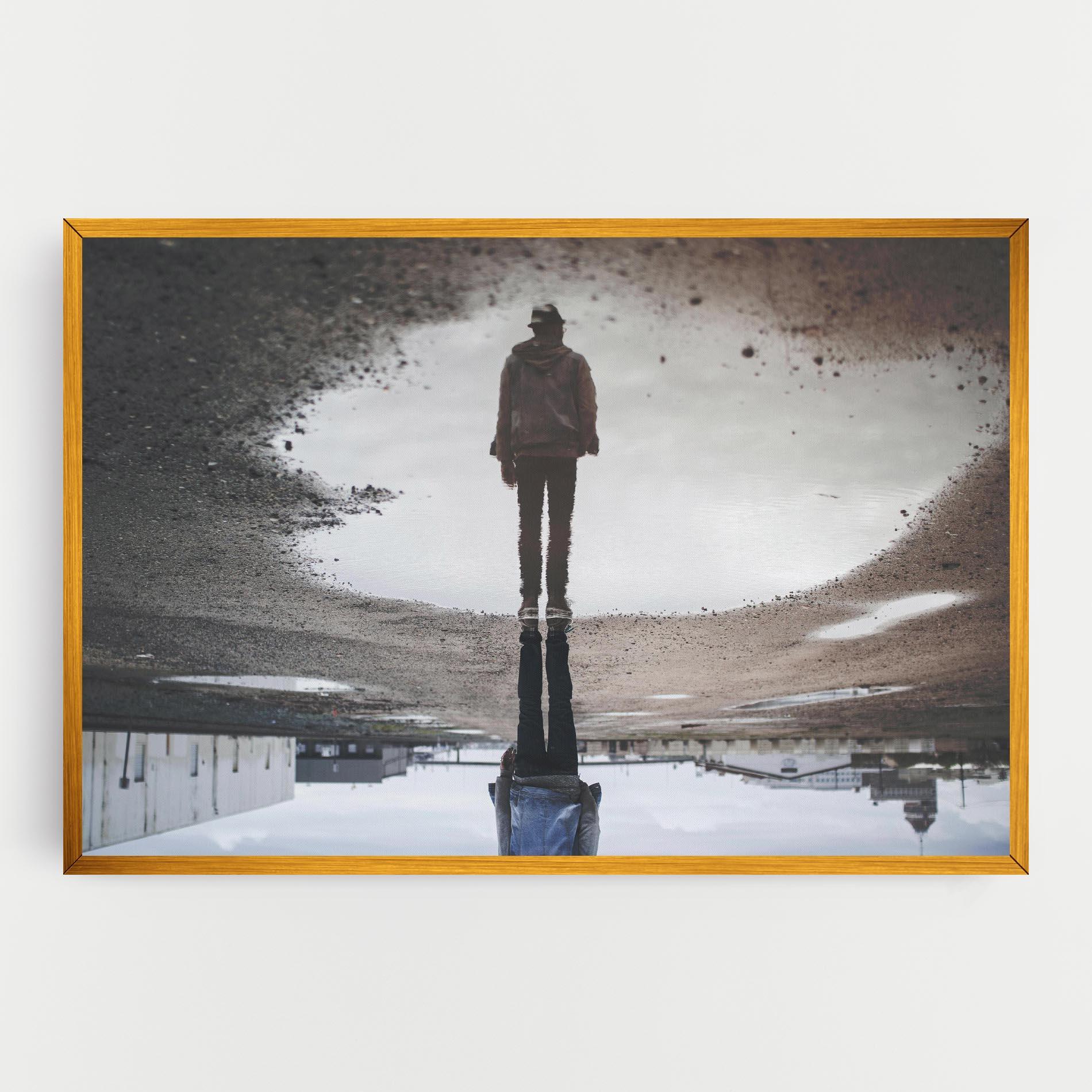 Tablou Canvas Water Refraction mockup 0