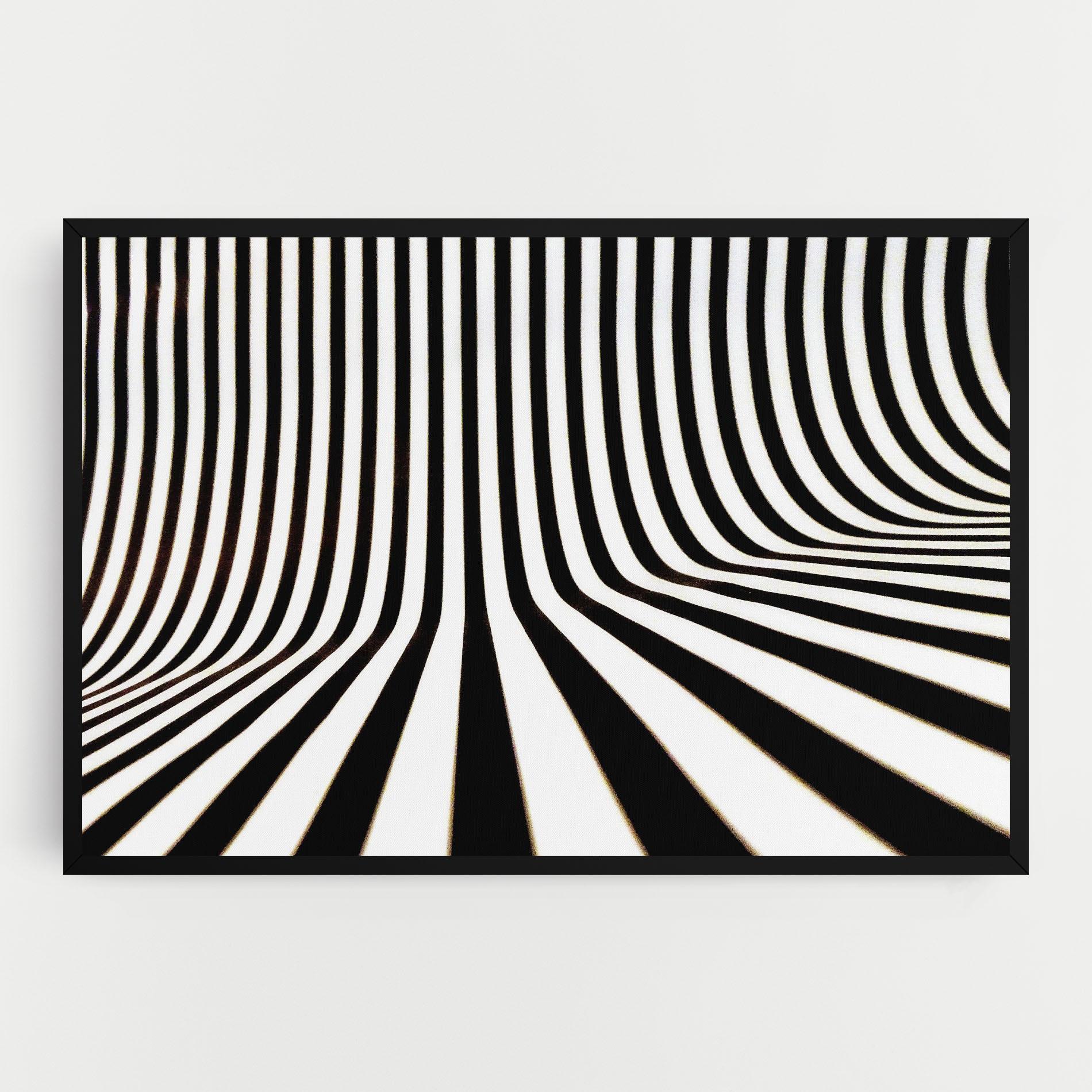 Tablou Canvas Black And White Illusion mockup 0