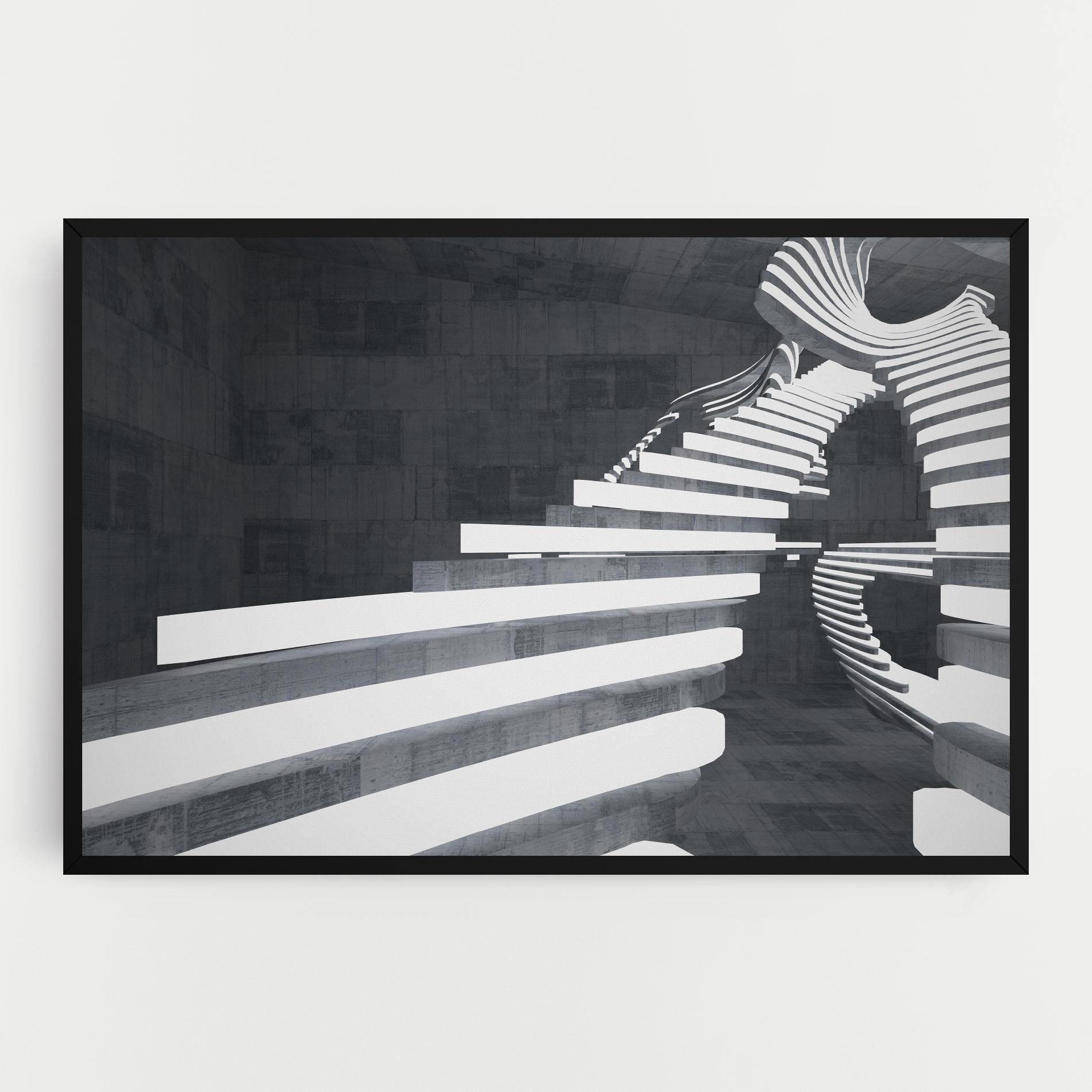 Tablou Canvas Concrete Room mockup 0