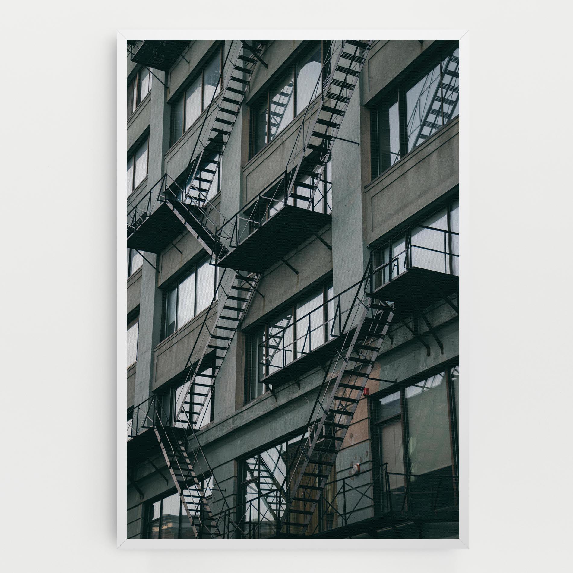 Tablou Canvas Building Stairs mockup 0