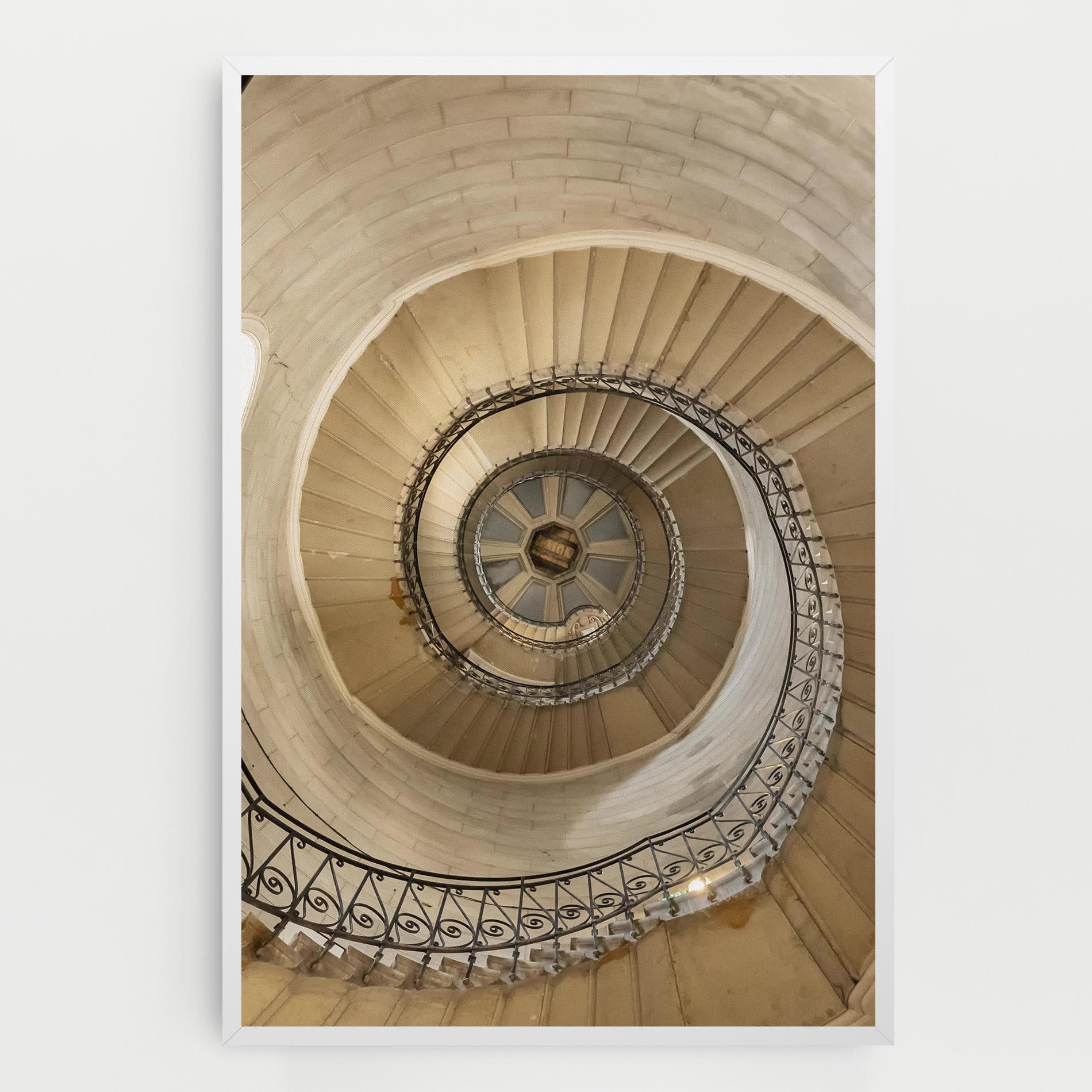 Tablou Canvas Cream Down Stairs mockup 0