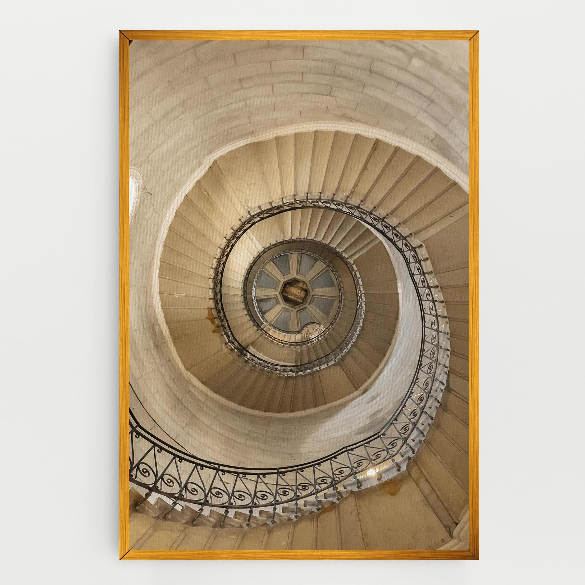 Tablou Canvas Cream Down Stairs mockup 0