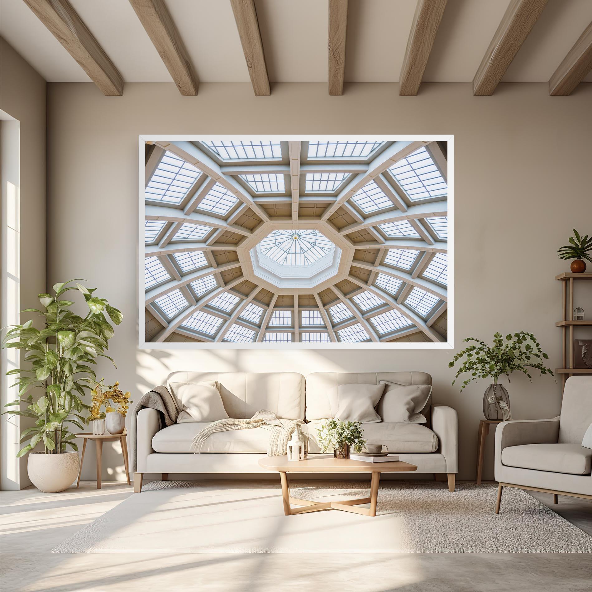 Tablou Canvas Ceiling Dome mockup 6