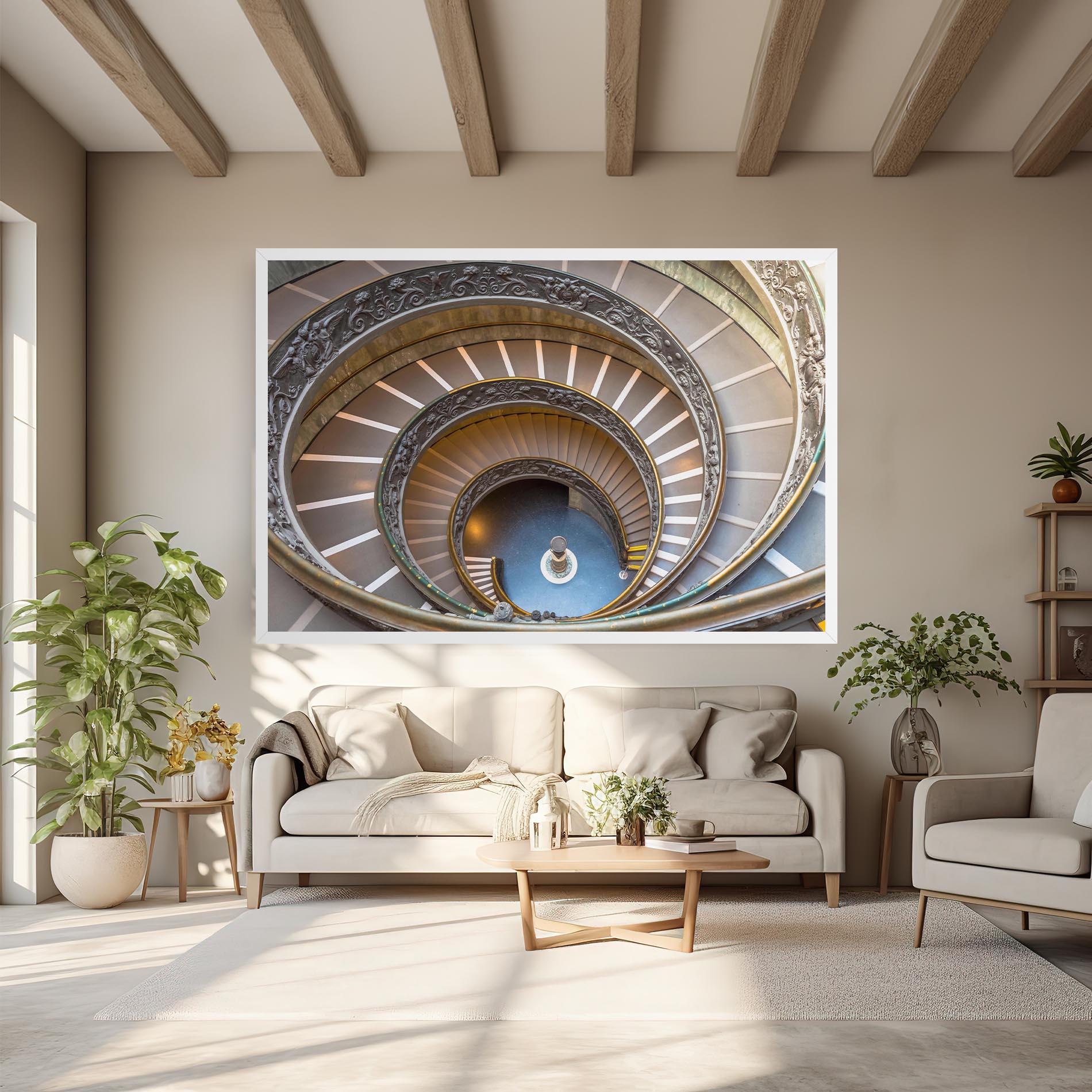 Tablou Canvas Colored Stairs mockup 6