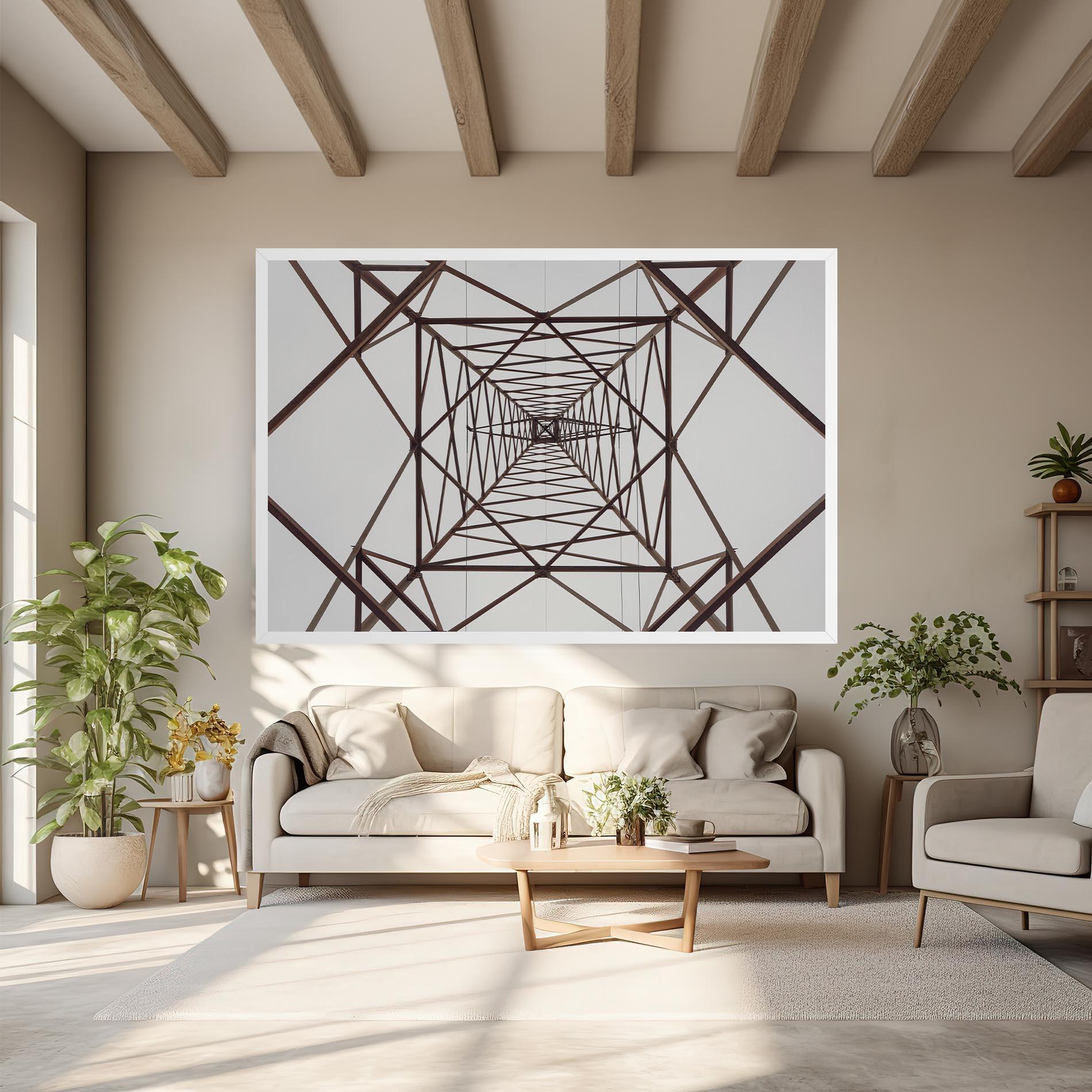 Tablou Canvas Geometric Pillar mockup 6