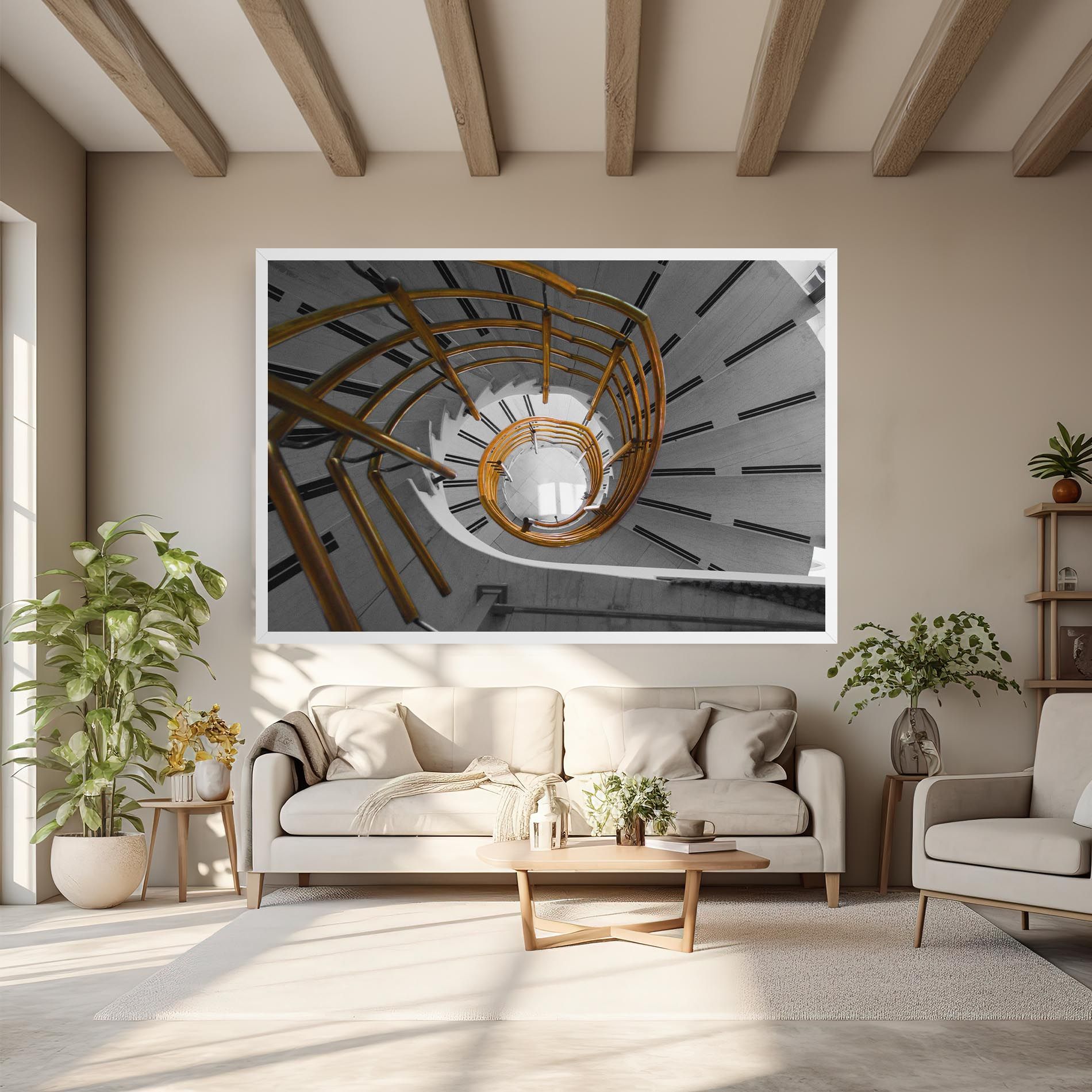 Gold Bar Stairs mockup 6