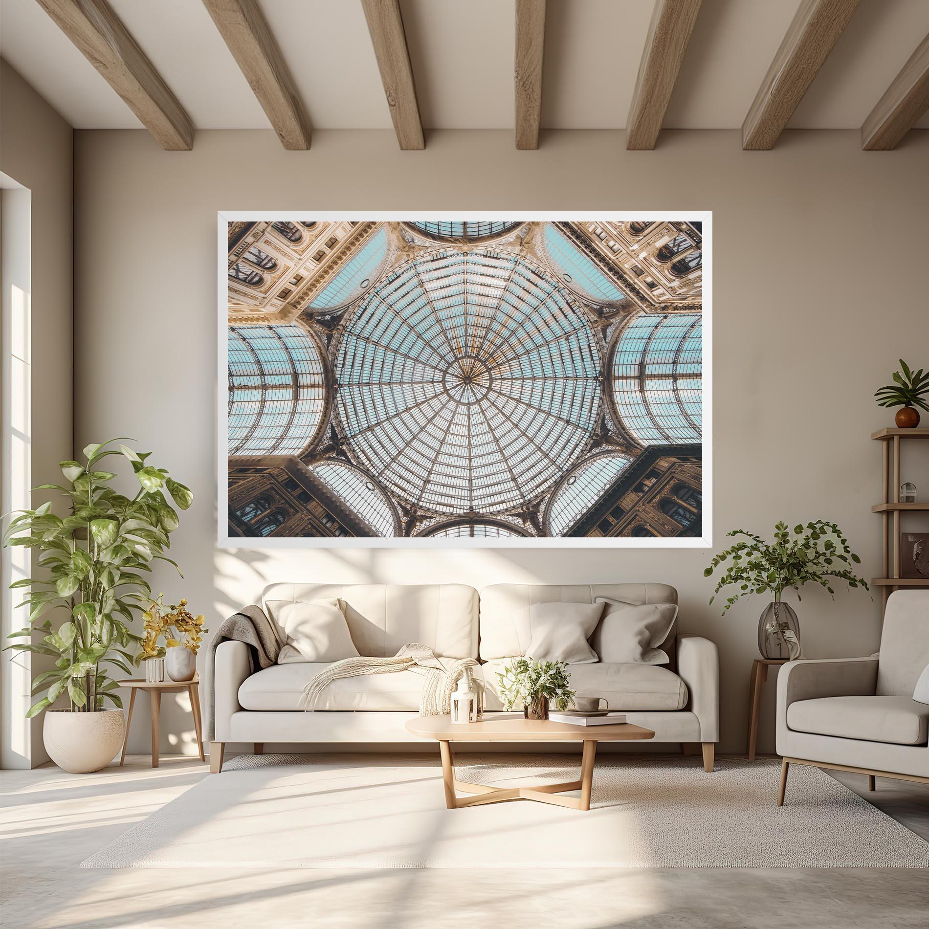 Tablou Canvas Italy Celling mockup 6