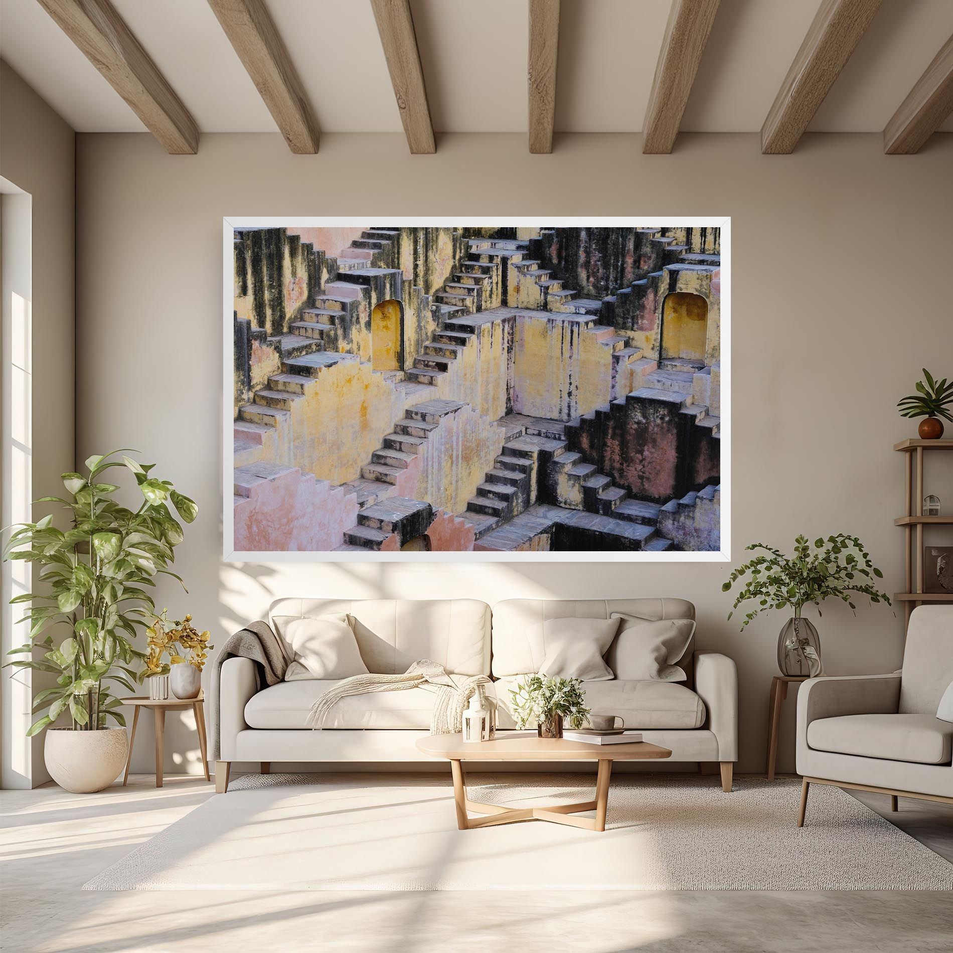 Old Yellow Stairs mockup 6