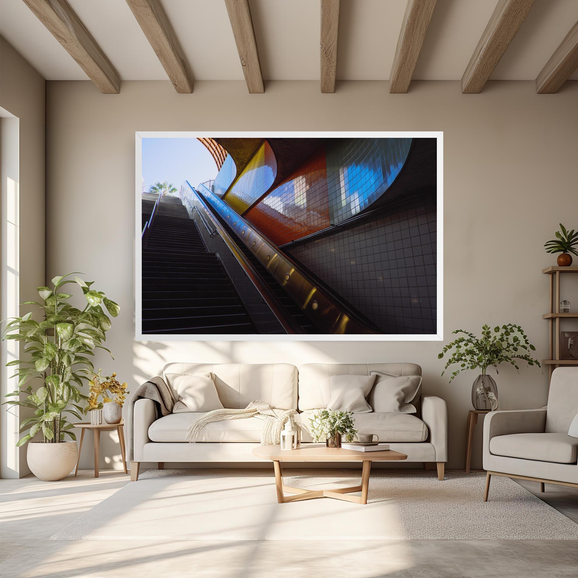 Tablou Canvas Up Stairs mockup 6