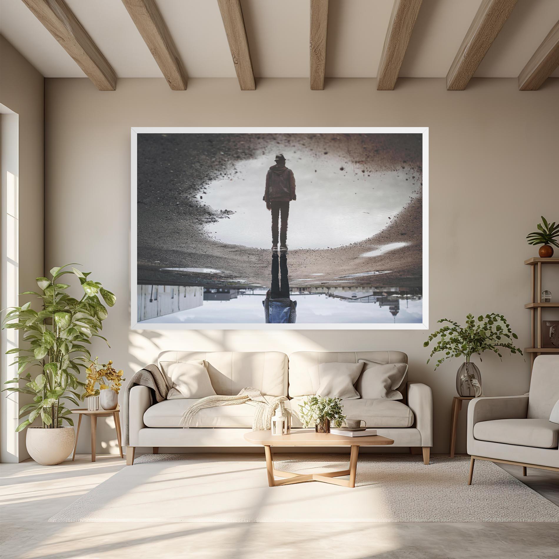 Tablou Canvas Water Refraction mockup 6