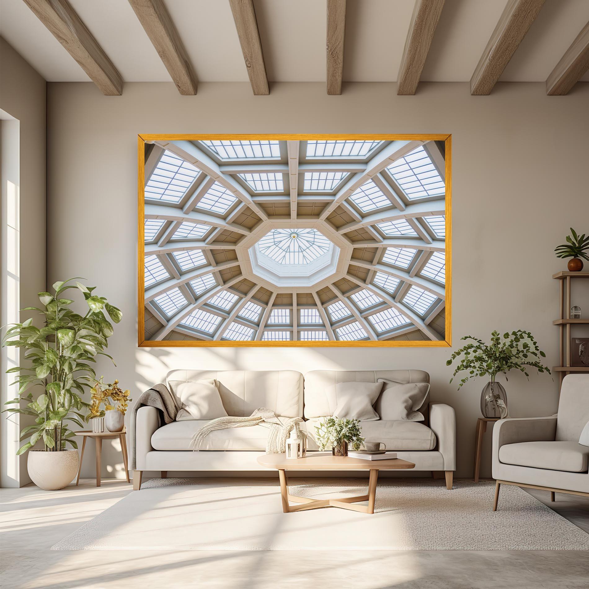 Tablou Canvas Ceiling Dome mockup 6