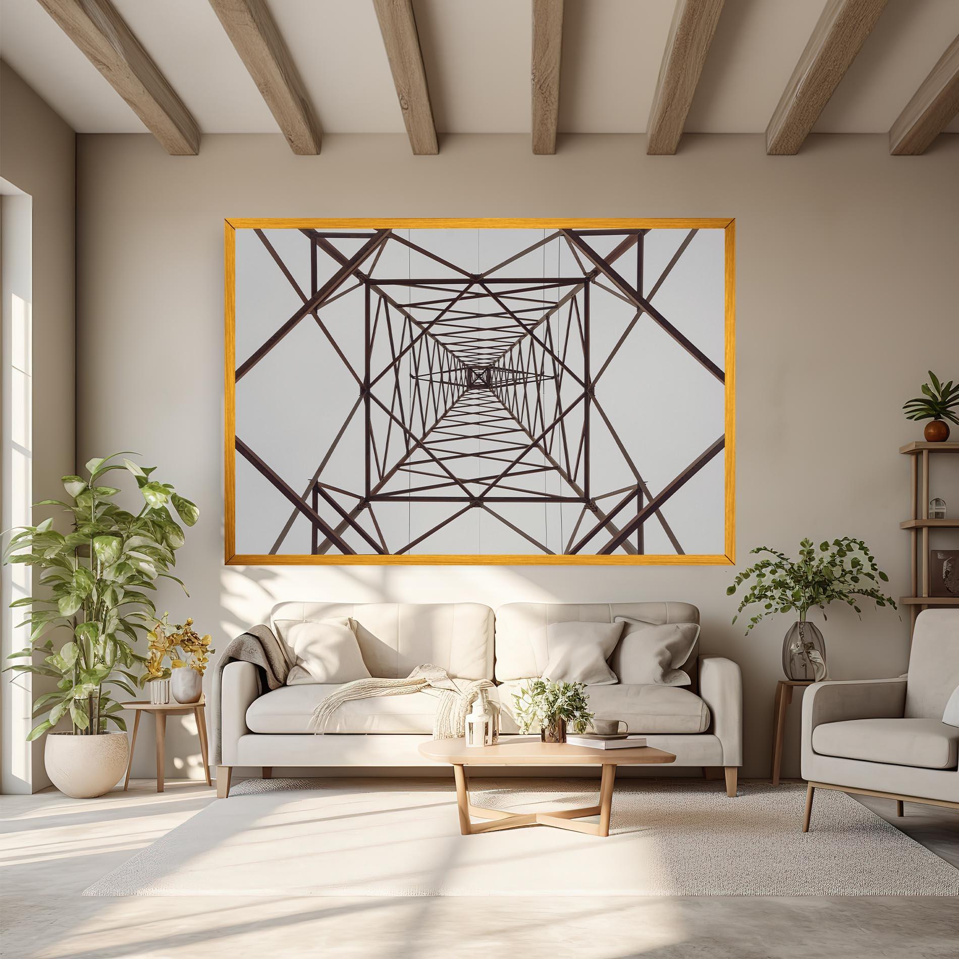 Tablou Canvas Geometric Pillar mockup 6