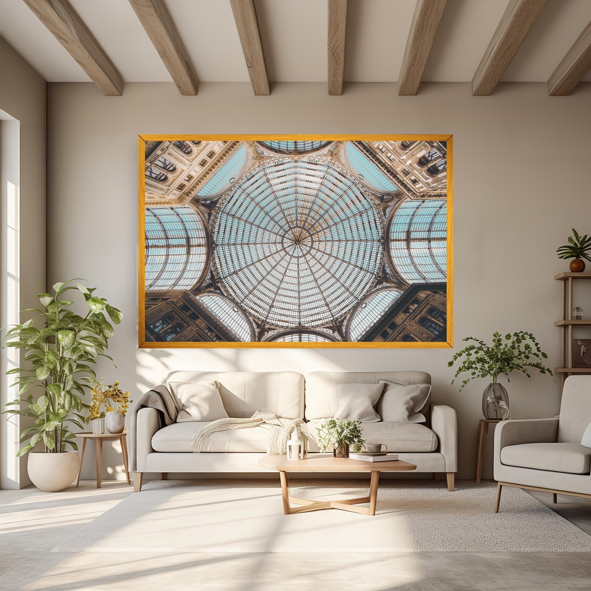 Tablou Canvas Italy Celling mockup 6