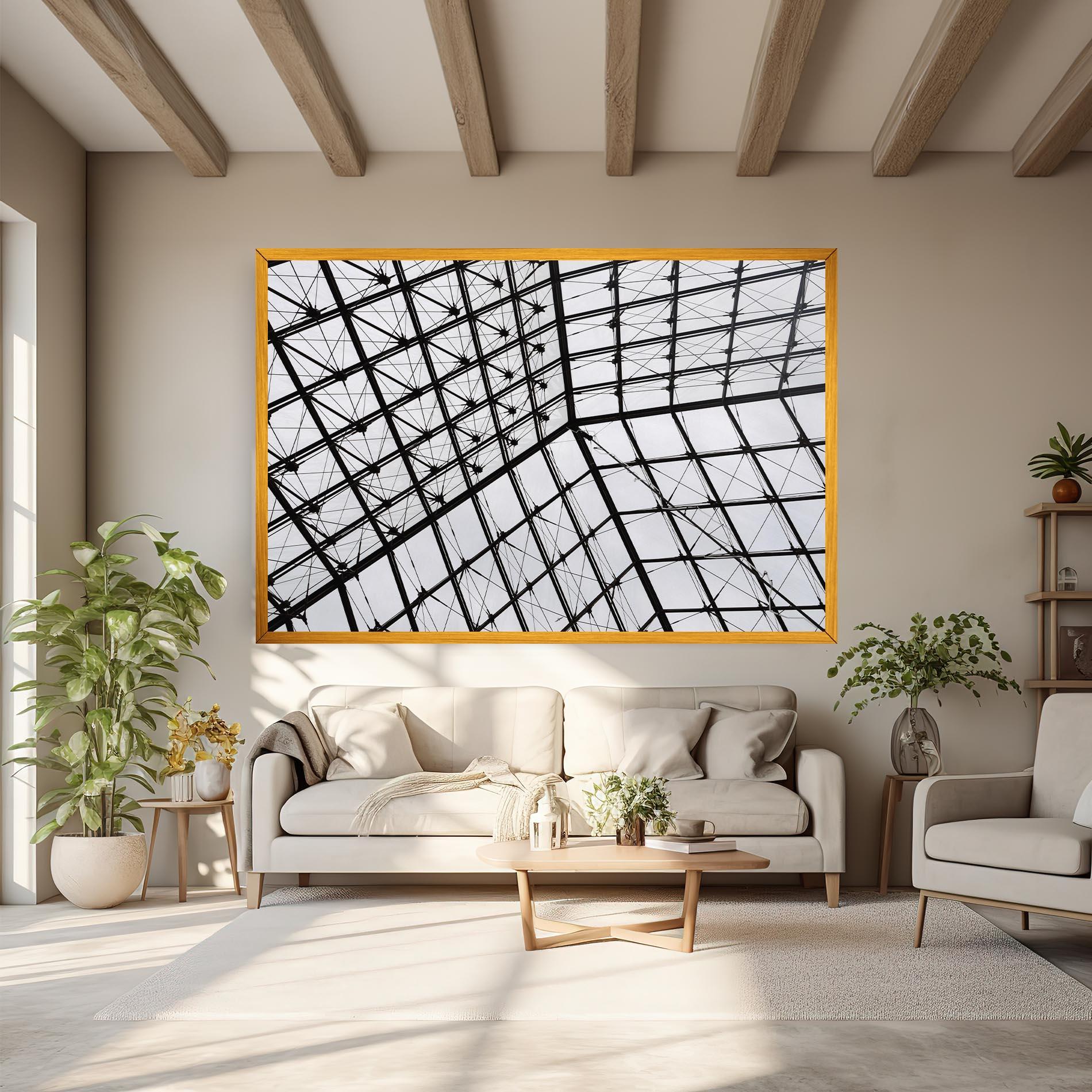 Tablou Canvas Square Ceiling mockup 6