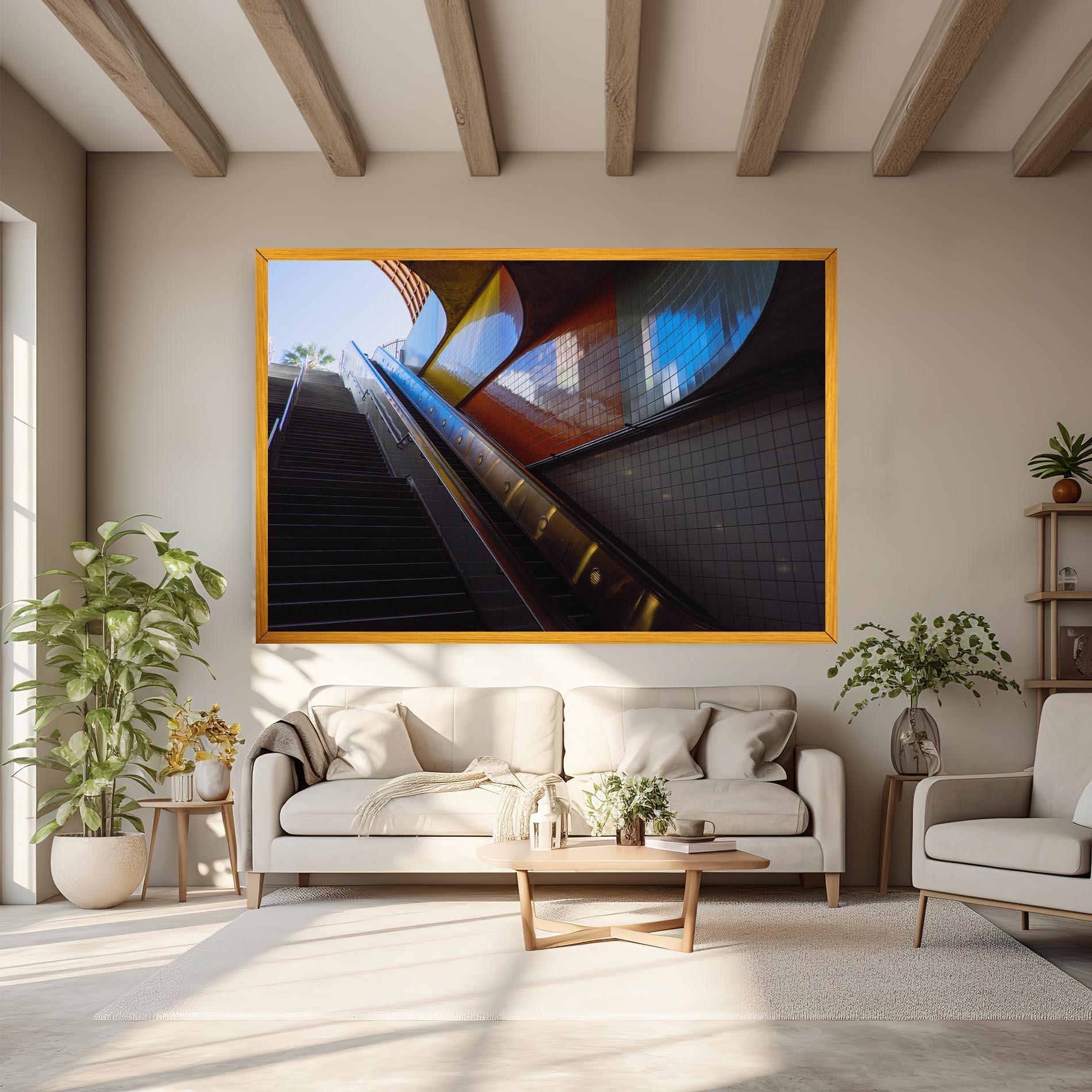 Tablou Canvas Up Stairs mockup 6