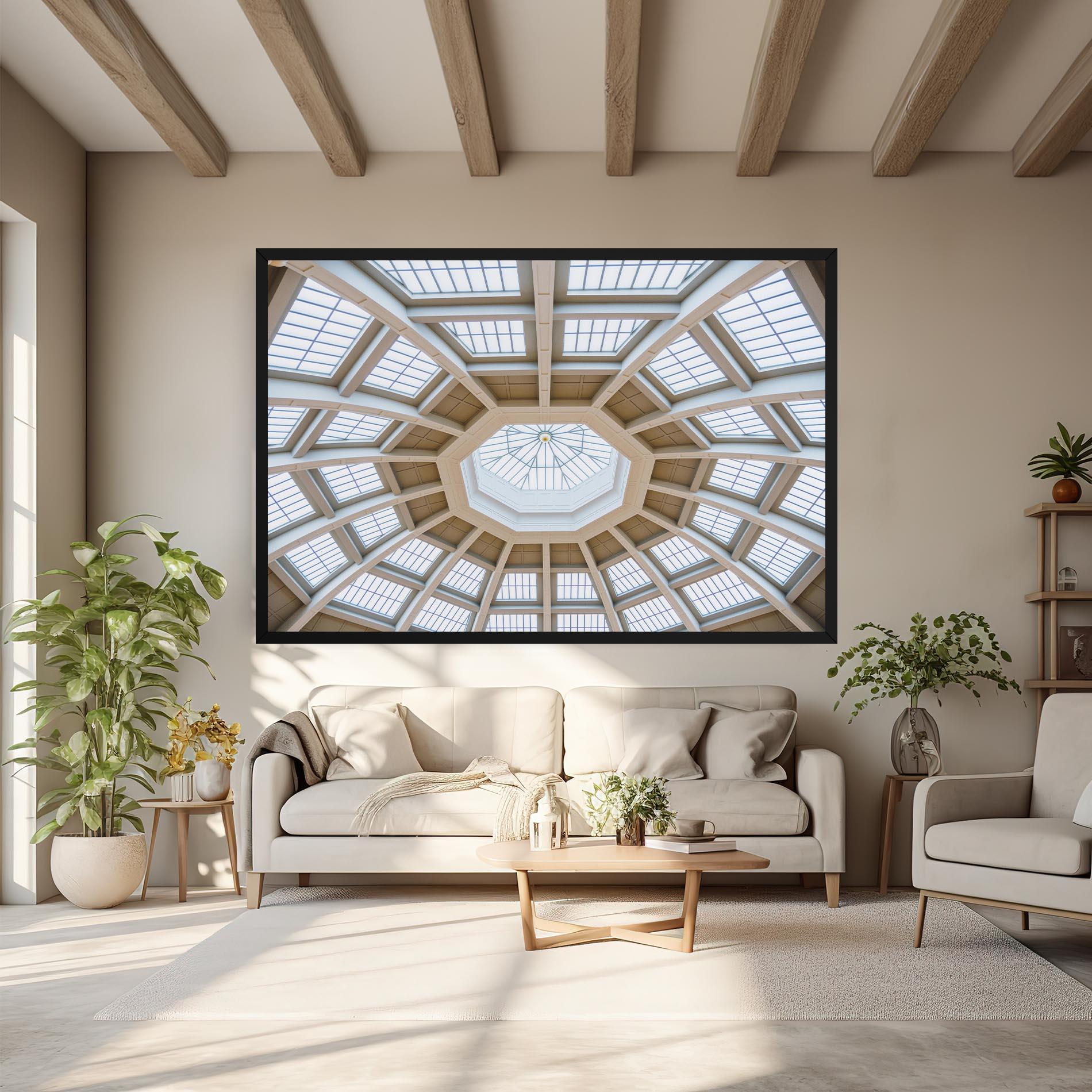 Tablou Canvas Ceiling Dome mockup 6