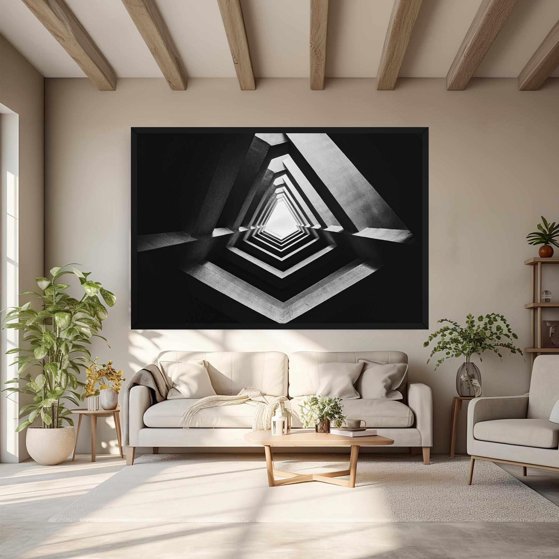 Tablou Canvas Dark Shadow mockup 6