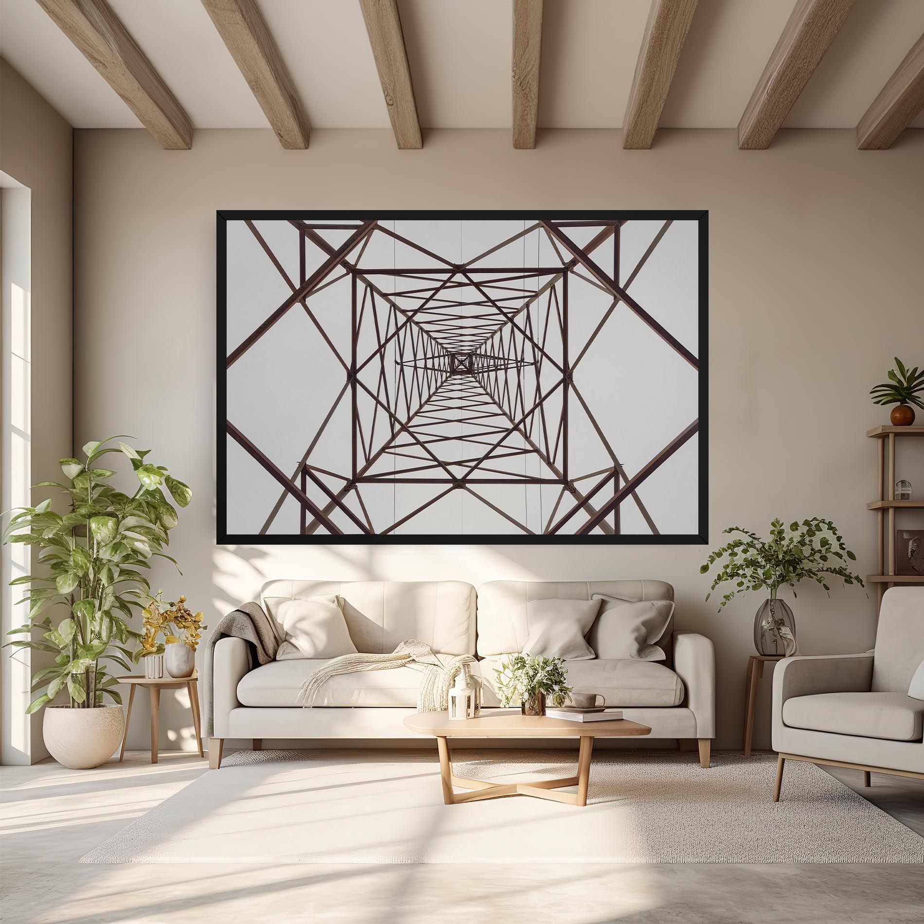 Geometric Pillar mockup 6