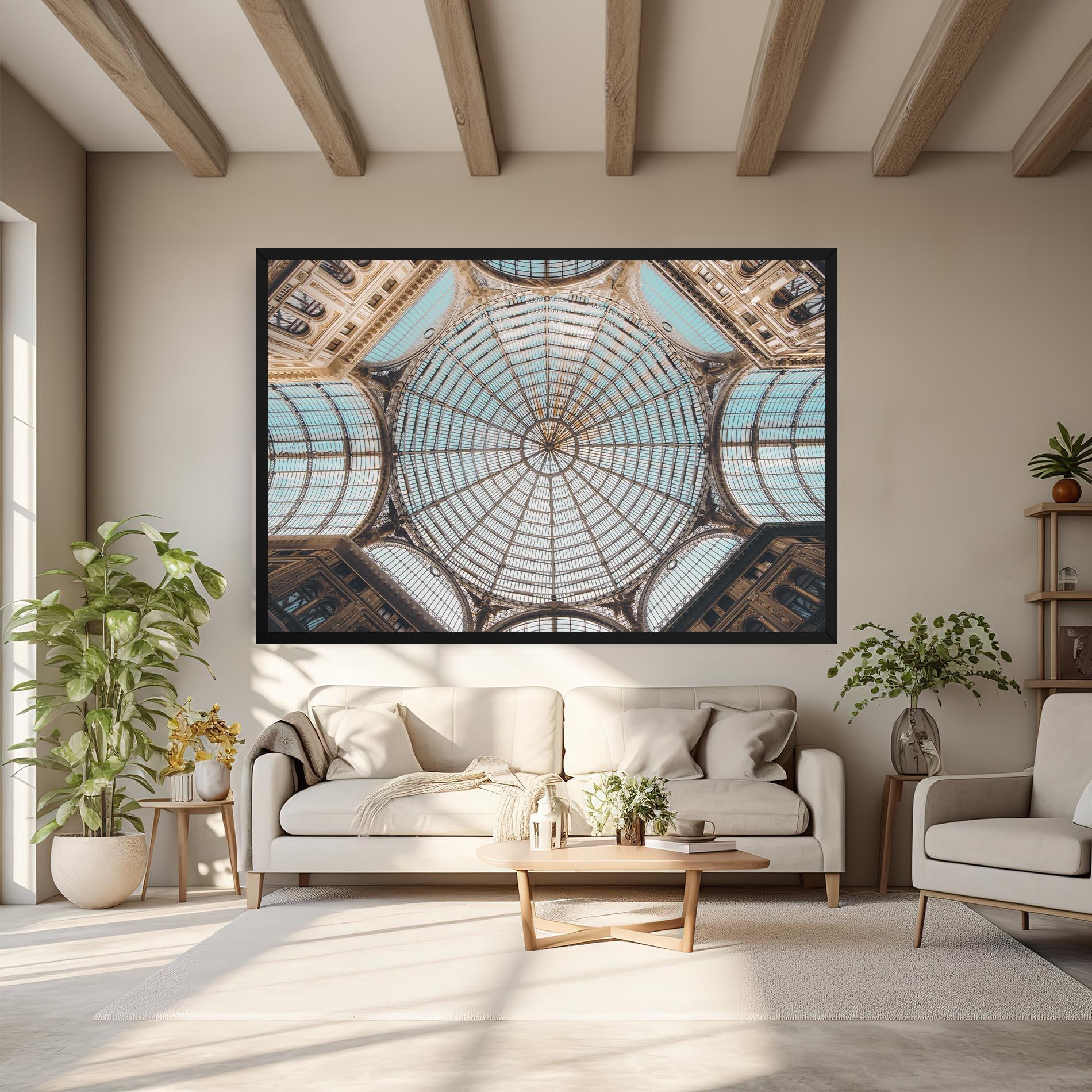 Tablou Canvas Italy Celling mockup 6