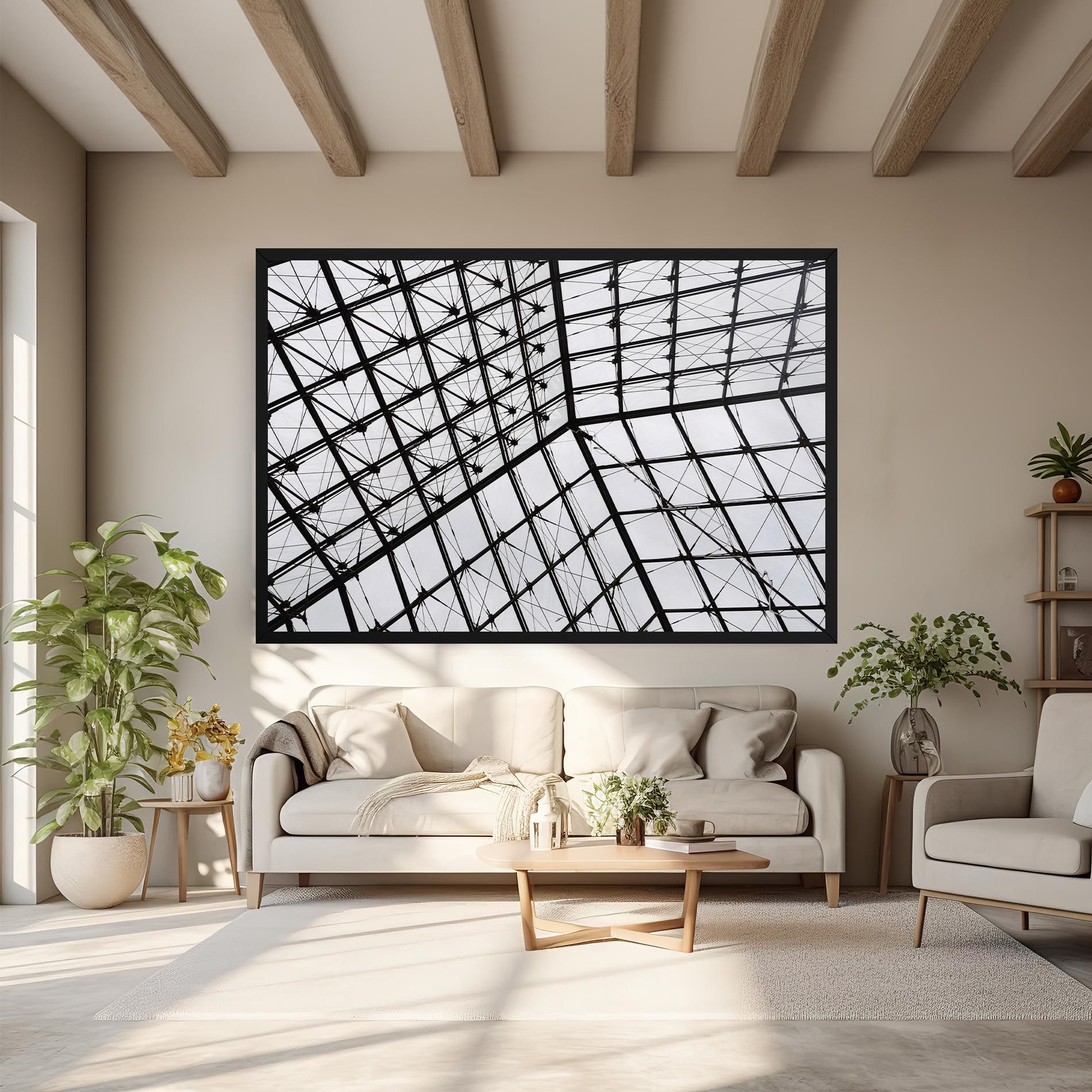 Square Ceiling mockup 6