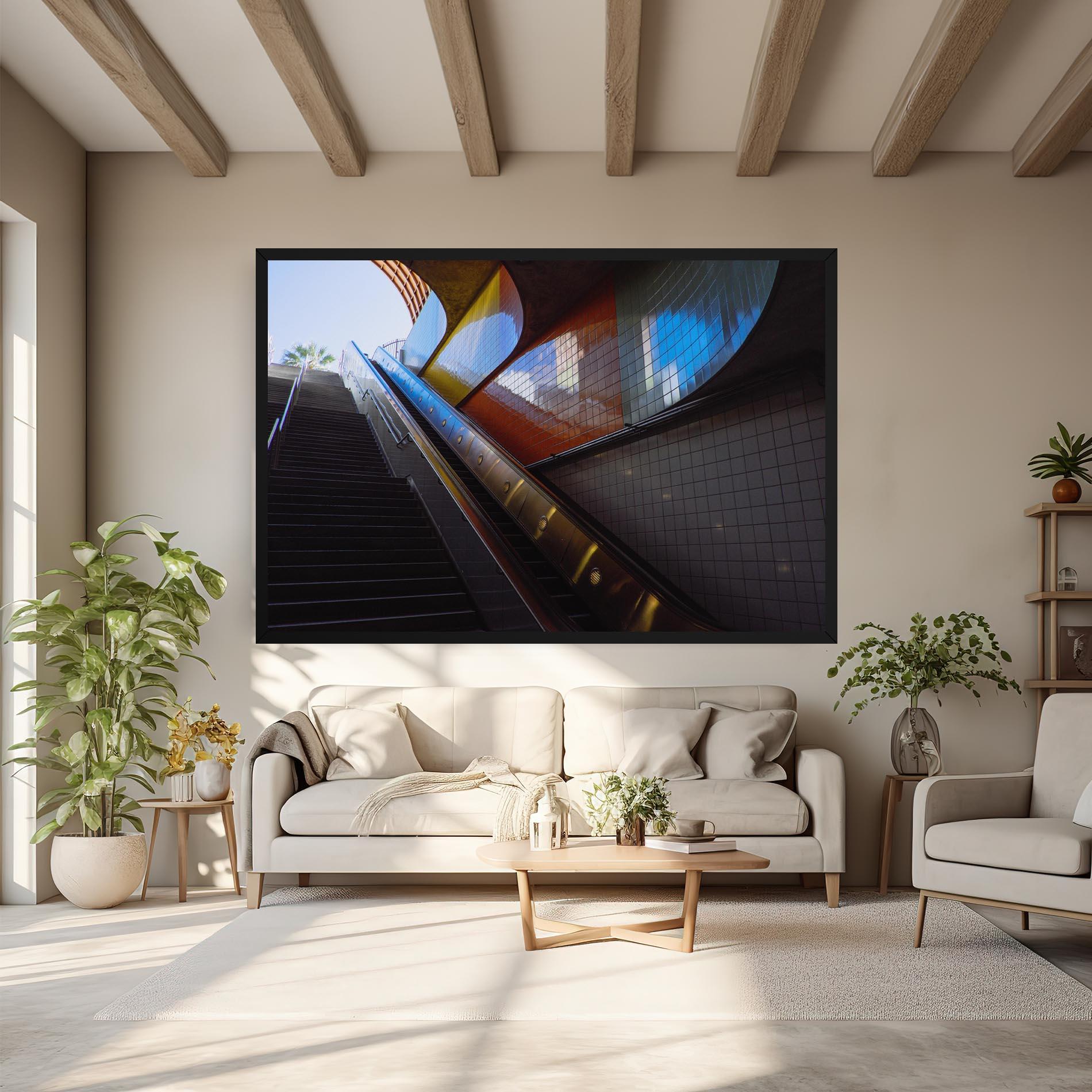 Tablou Canvas Up Stairs mockup 6